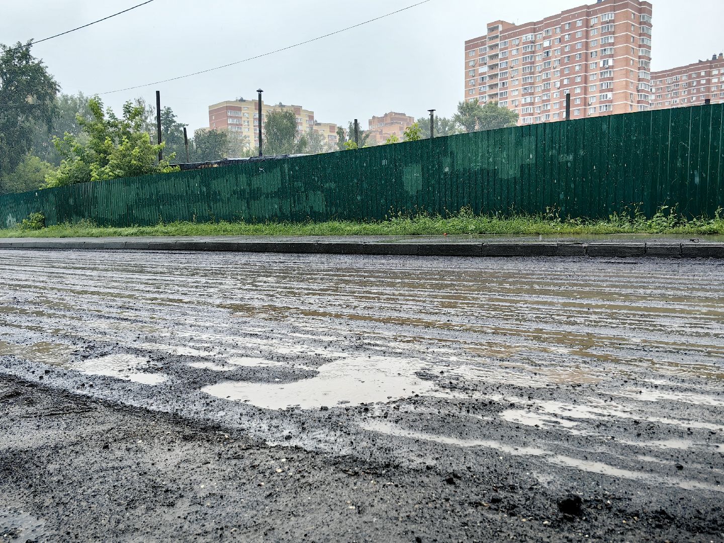 дороги, ремонт, асфальт, улица, щёлково,