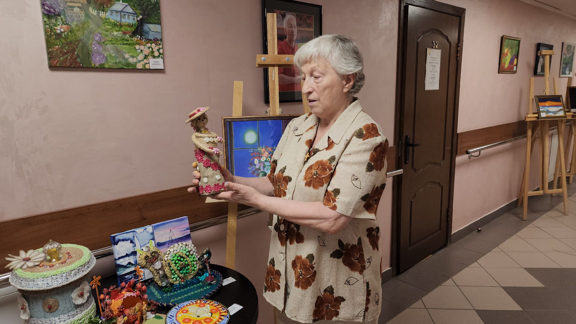 ивантеевка, пушкинский, экспозиция, картины, инвалид, художественная выставка, реабилитационный центр,