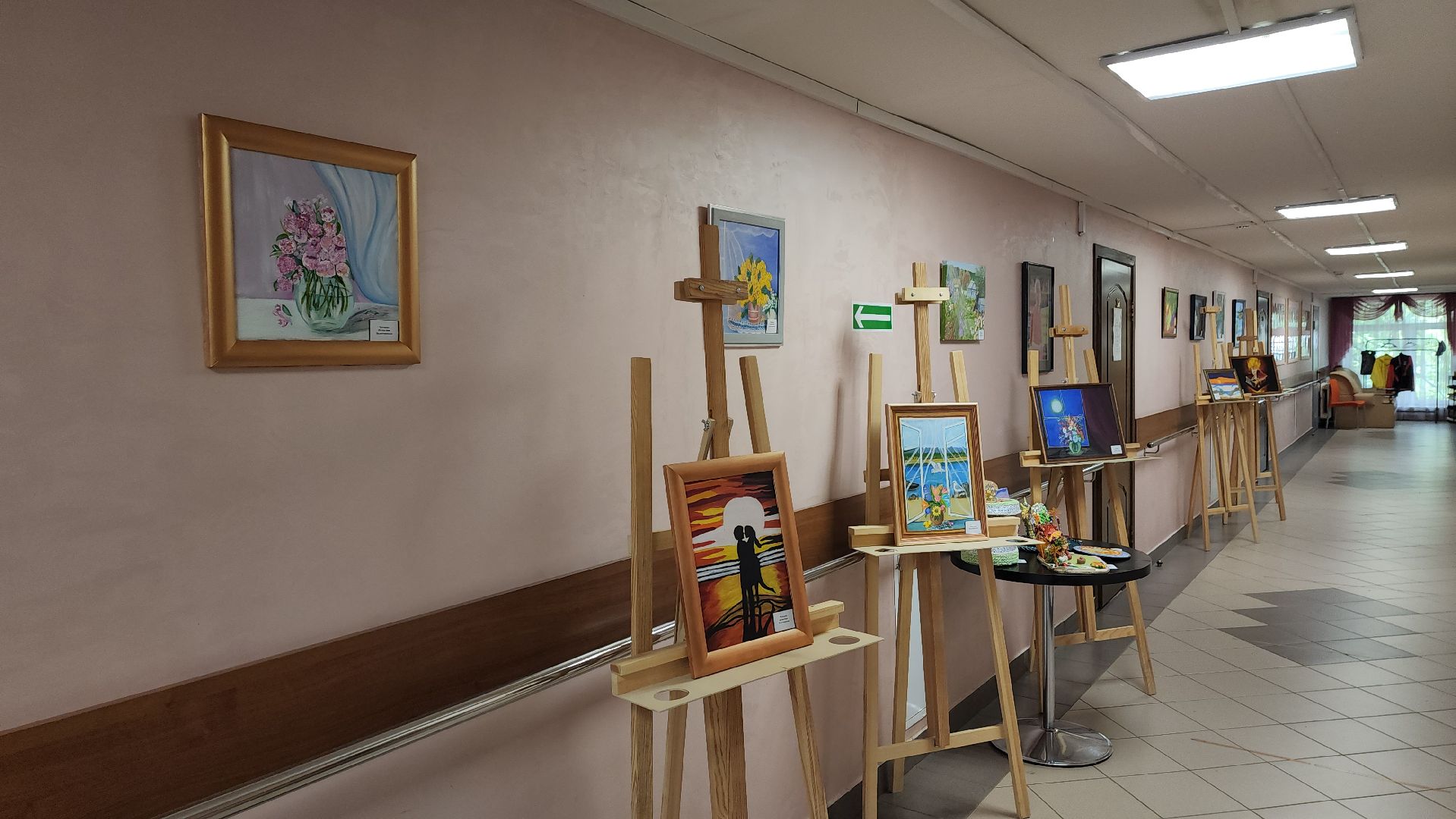 ивантеевка, пушкинский, экспозиция, картины, инвалид, художественная выставка, реабилитационный центр,
