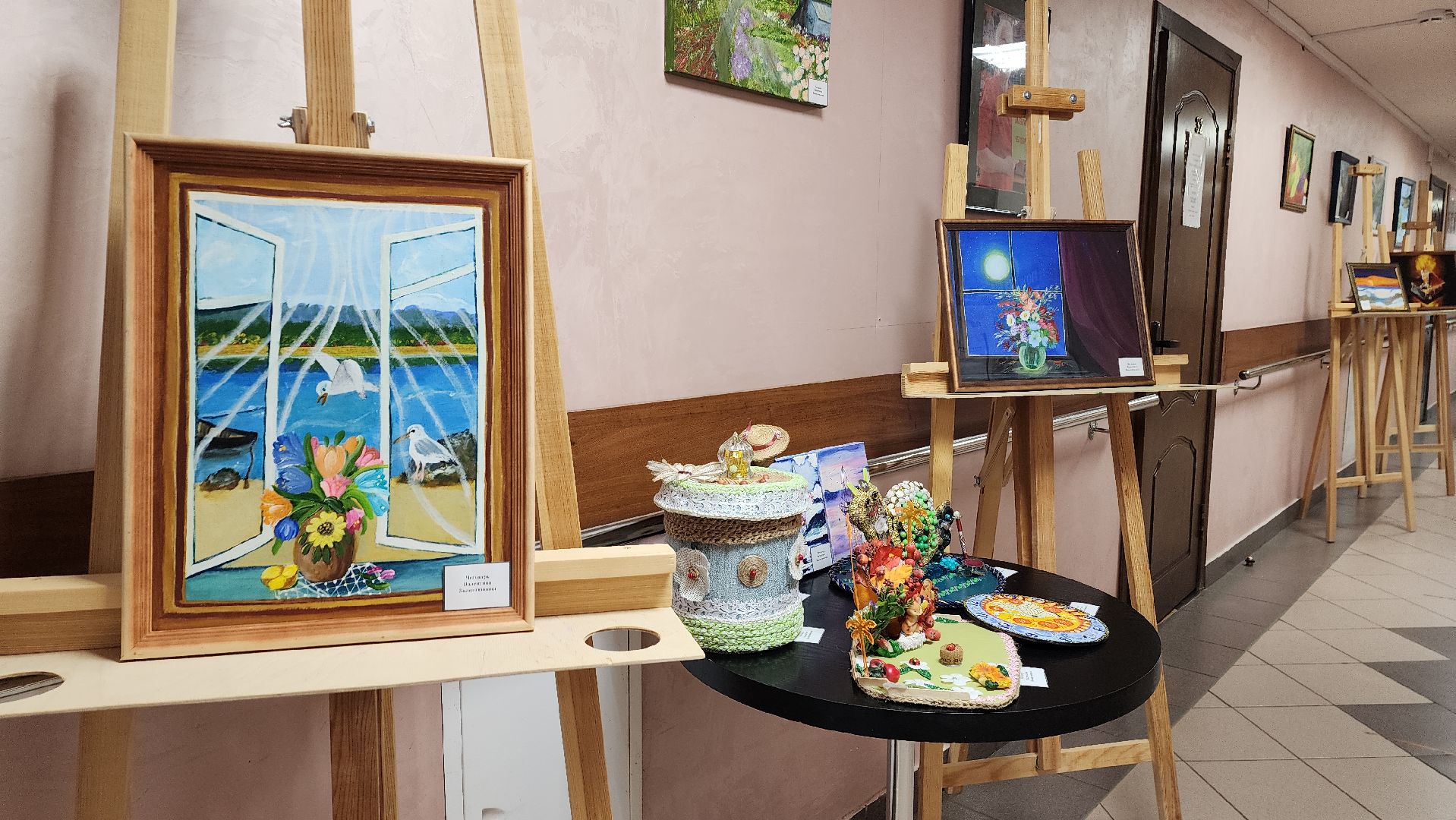 ивантеевка, пушкинский, экспозиция, картины, инвалид, художественная выставка, реабилитационный центр,