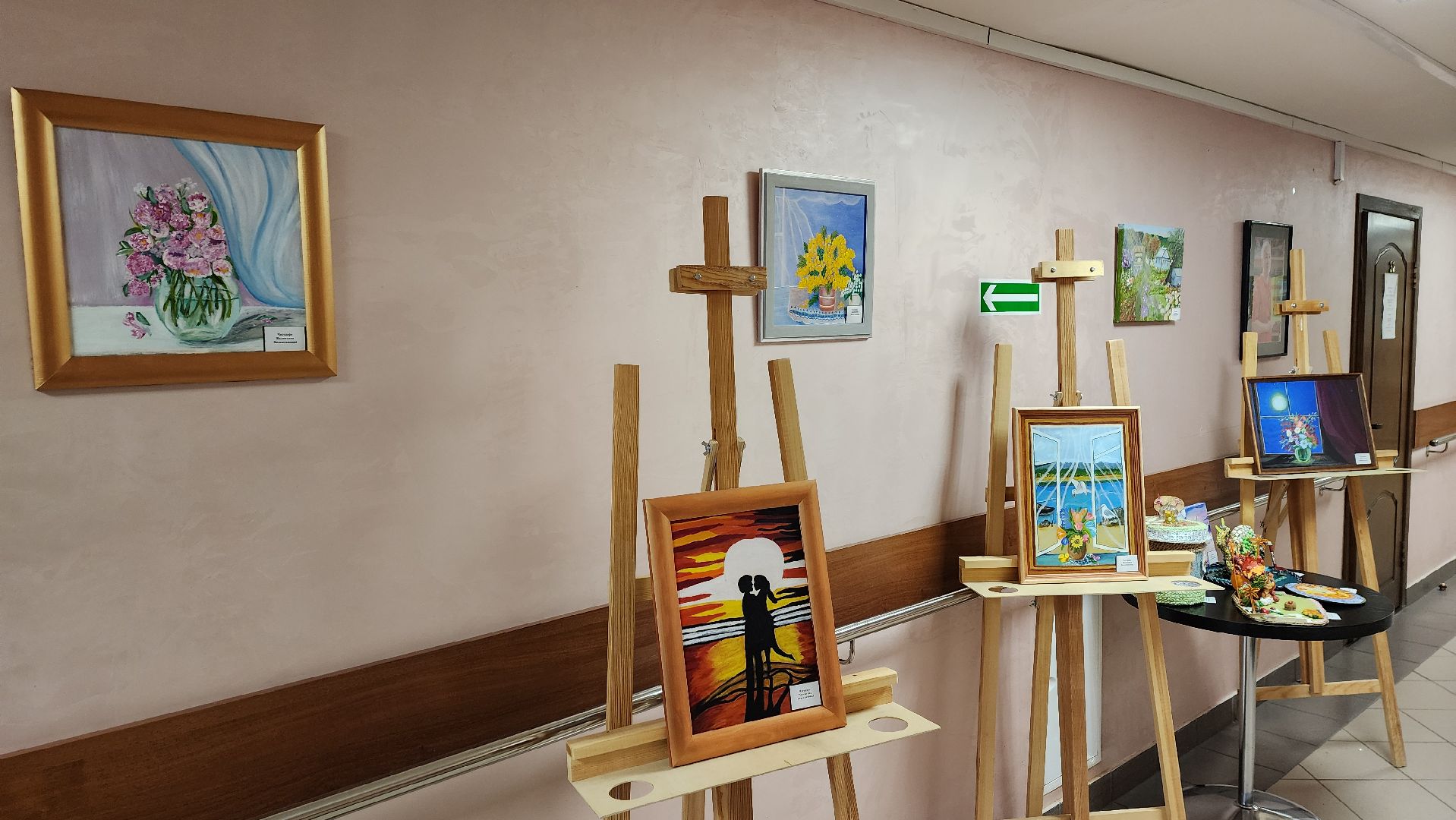 ивантеевка, пушкинский, экспозиция, картины, инвалид, художественная выставка, реабилитационный центр,