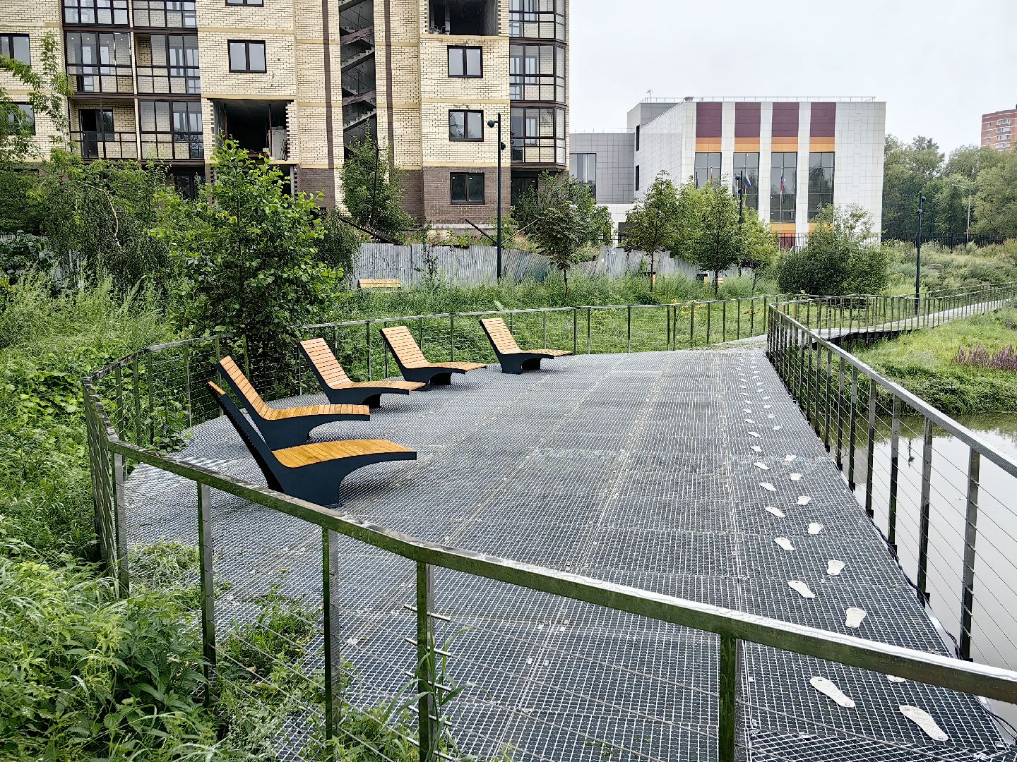 благоуйстройство, озеро, Формирование комфортной городской среды, амфитеатр, щёлково,