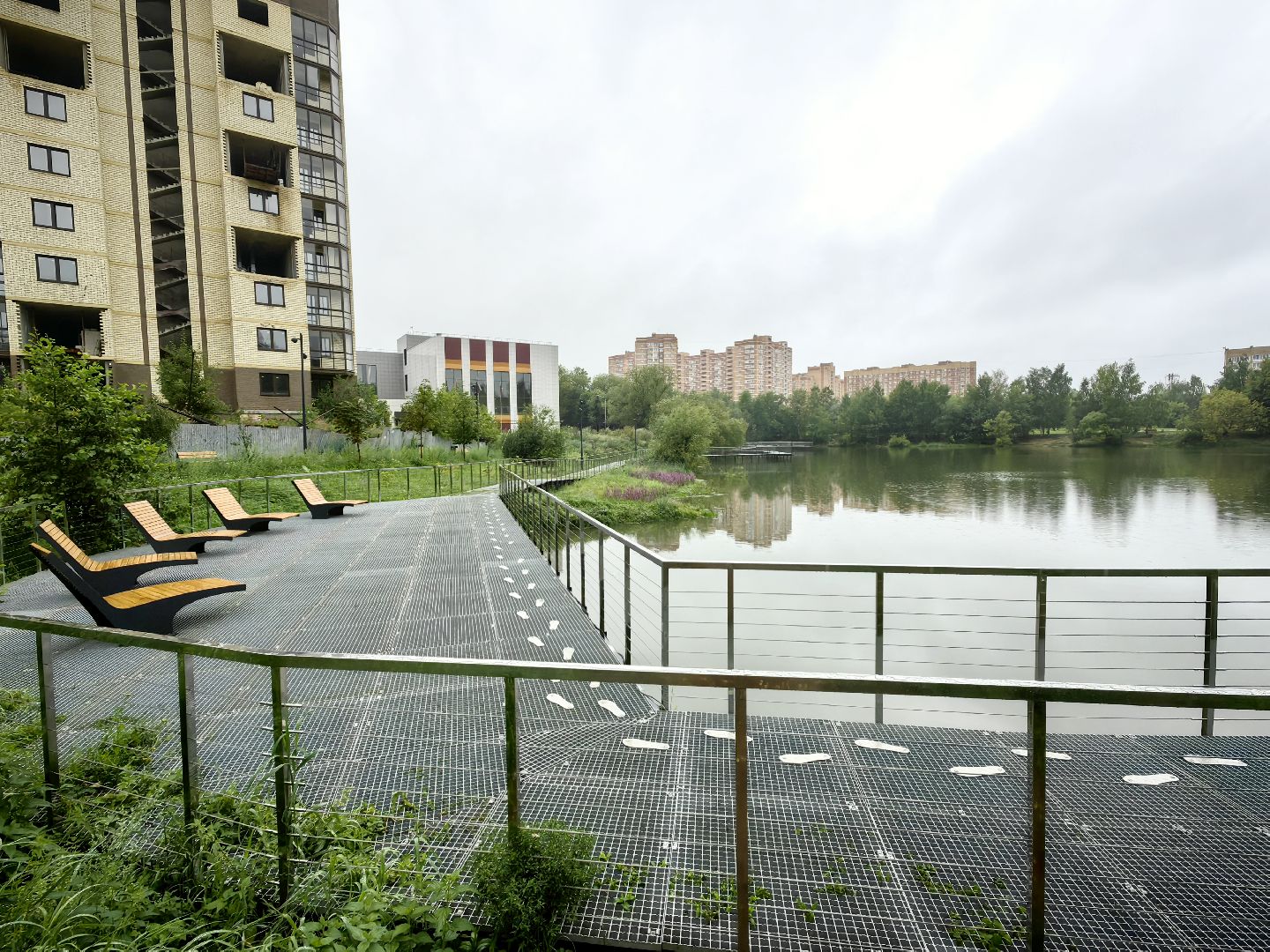 благоуйстройство, озеро, Формирование комфортной городской среды, амфитеатр, щёлково,