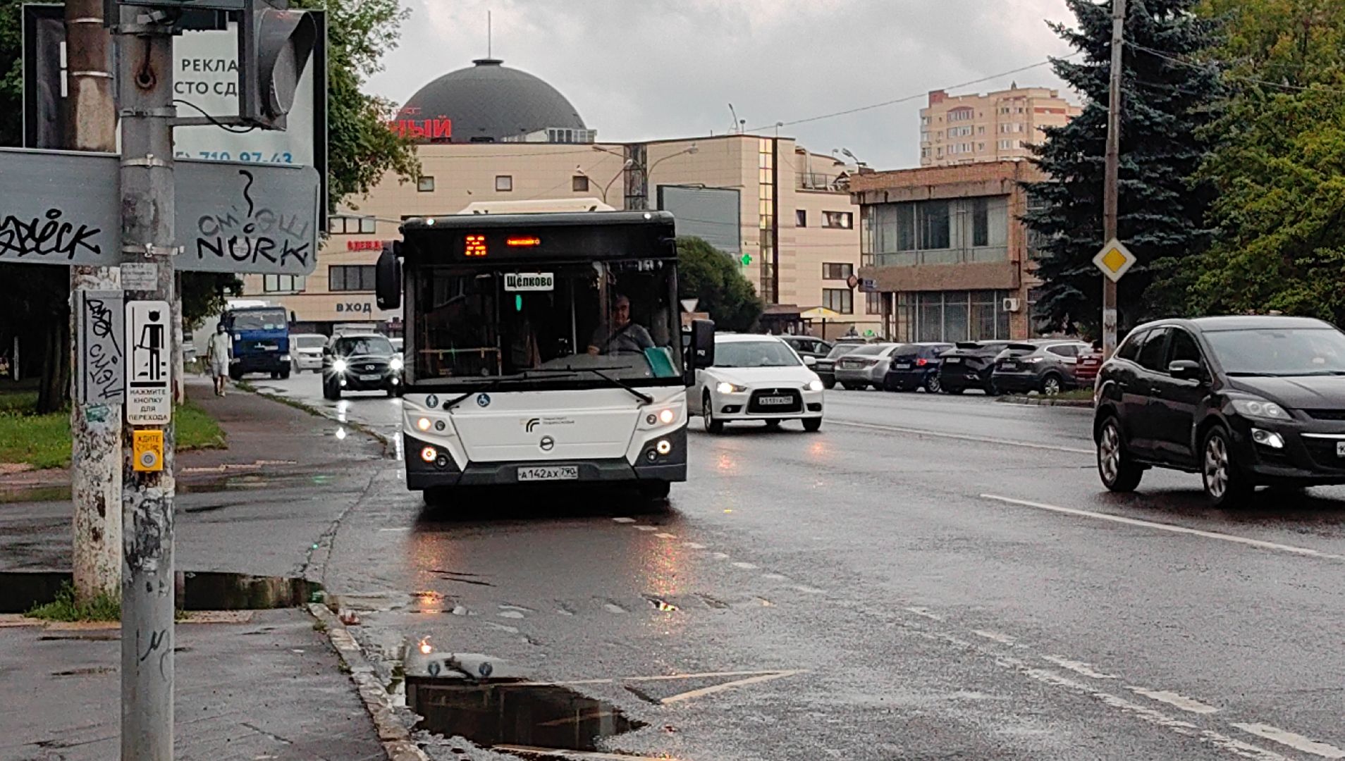 автобус, маршрут, рейс, лиаз, щёлково, транспорт,