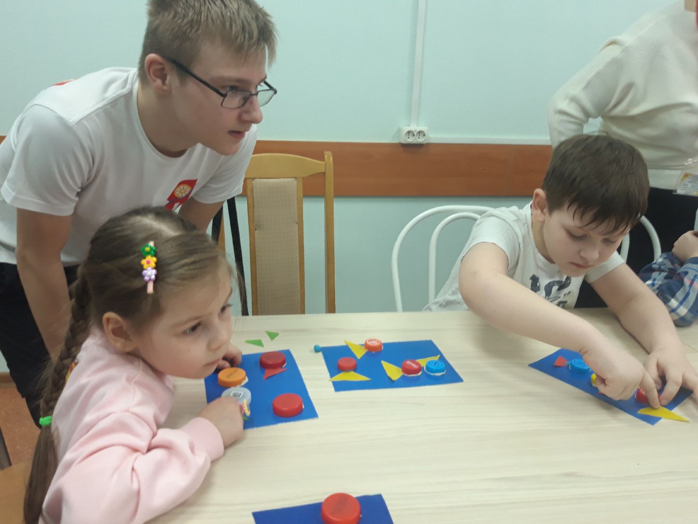 волонтеры, дети,