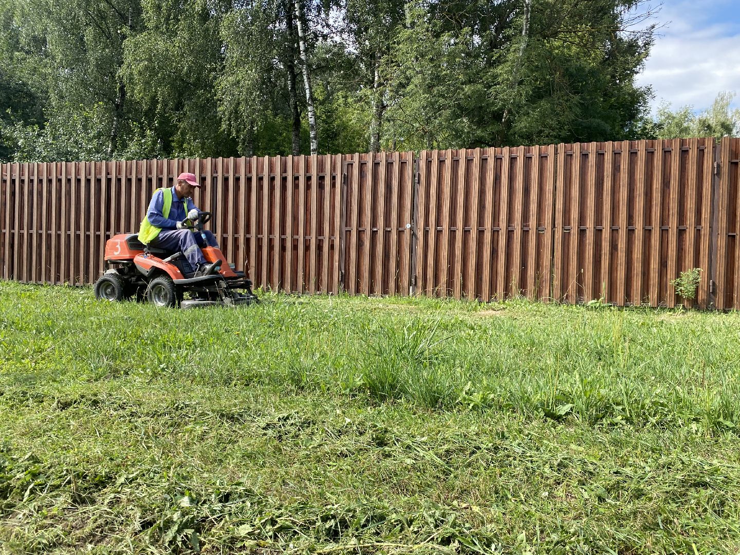 Благоустройство, Домодедово, Подмосковье, покос травы, Озеленение,