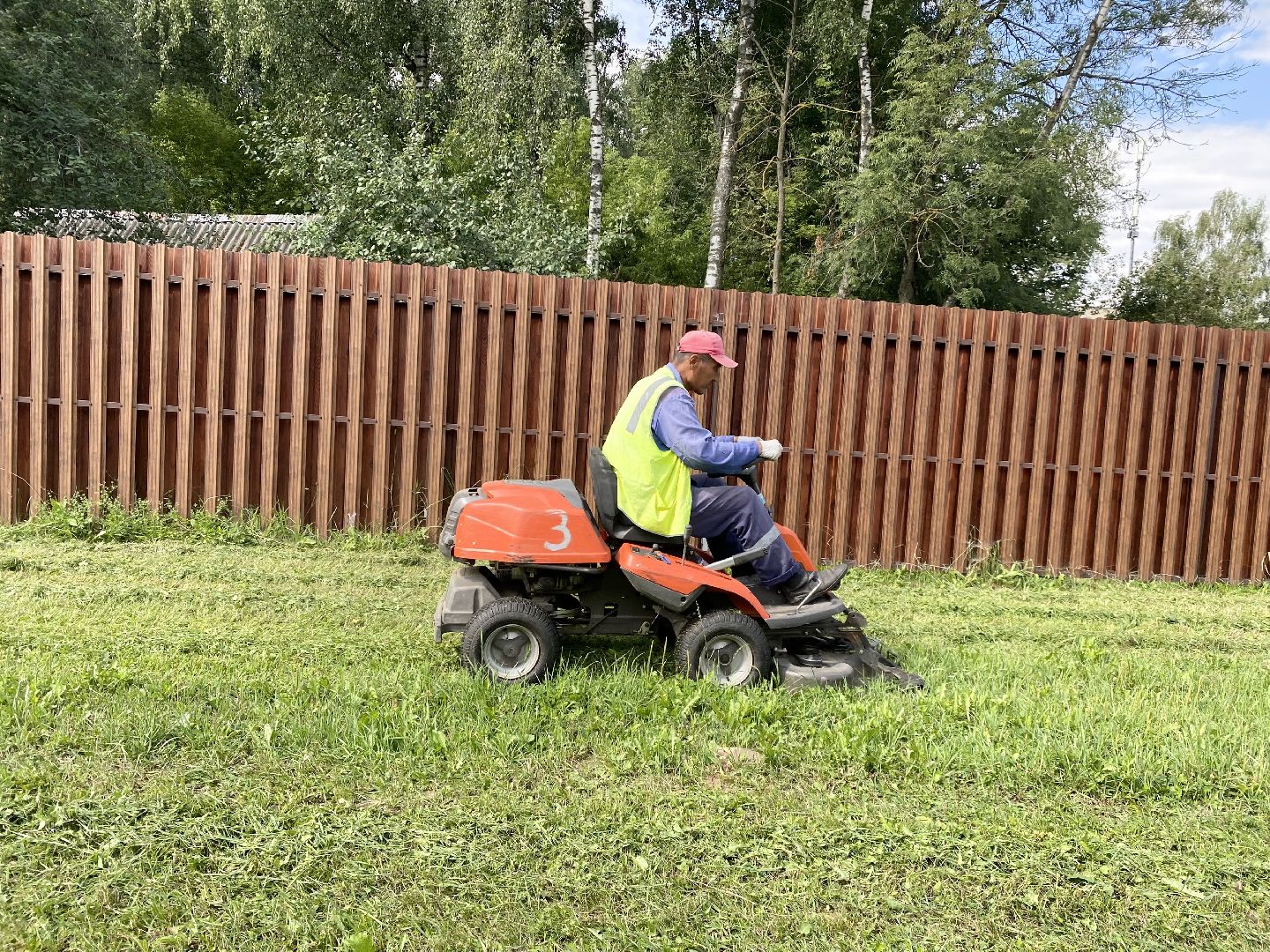 Благоустройство, Домодедово, Подмосковье, покос травы, Озеленение,
