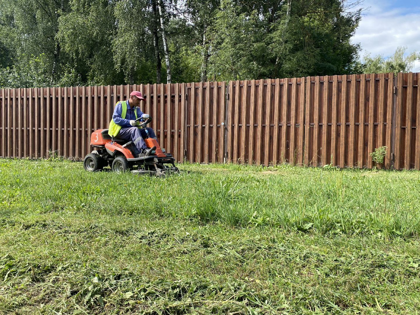 Благоустройство, Домодедово, Подмосковье, покос травы, Озеленение,