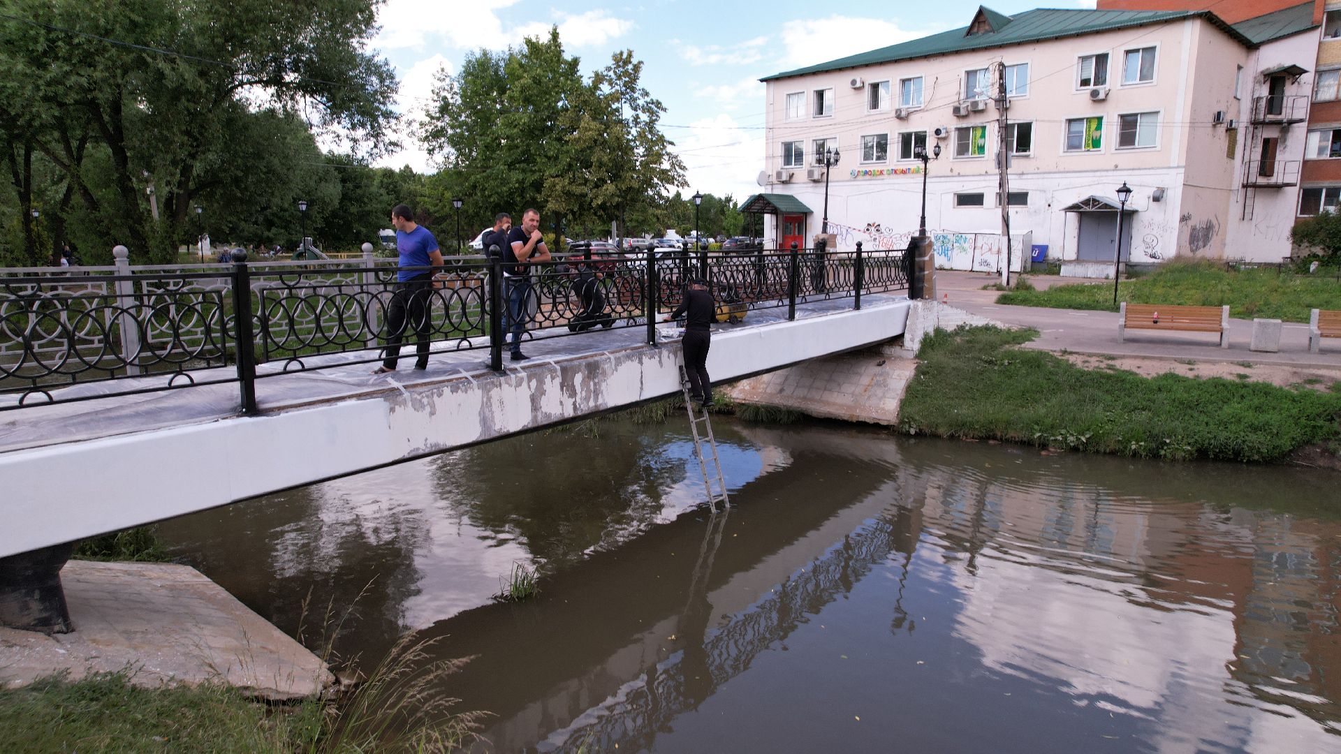 видео с коптера, благоустройство, дмитров,