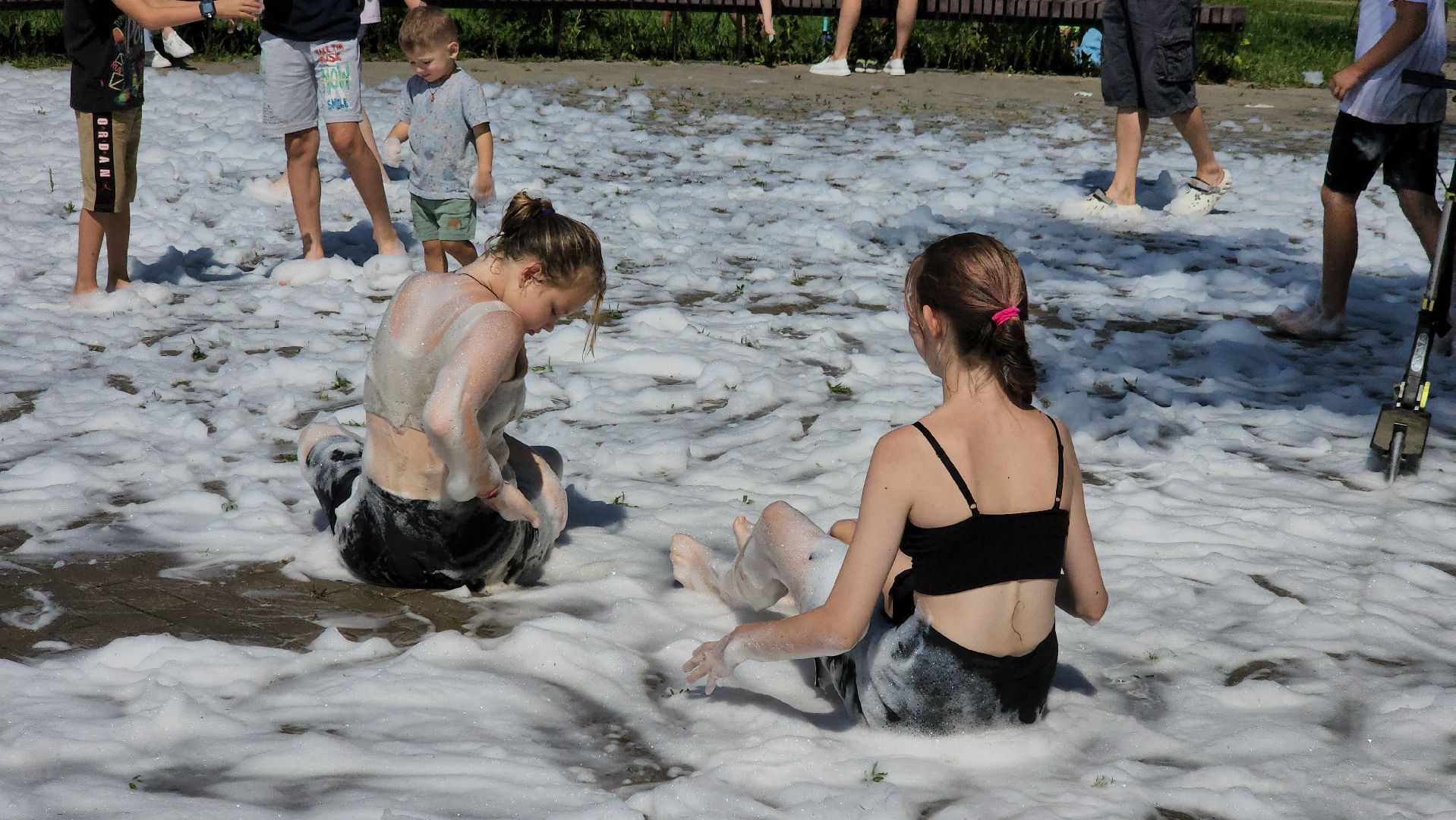 долгопрудный, Пенное шоу, мысово,дети,