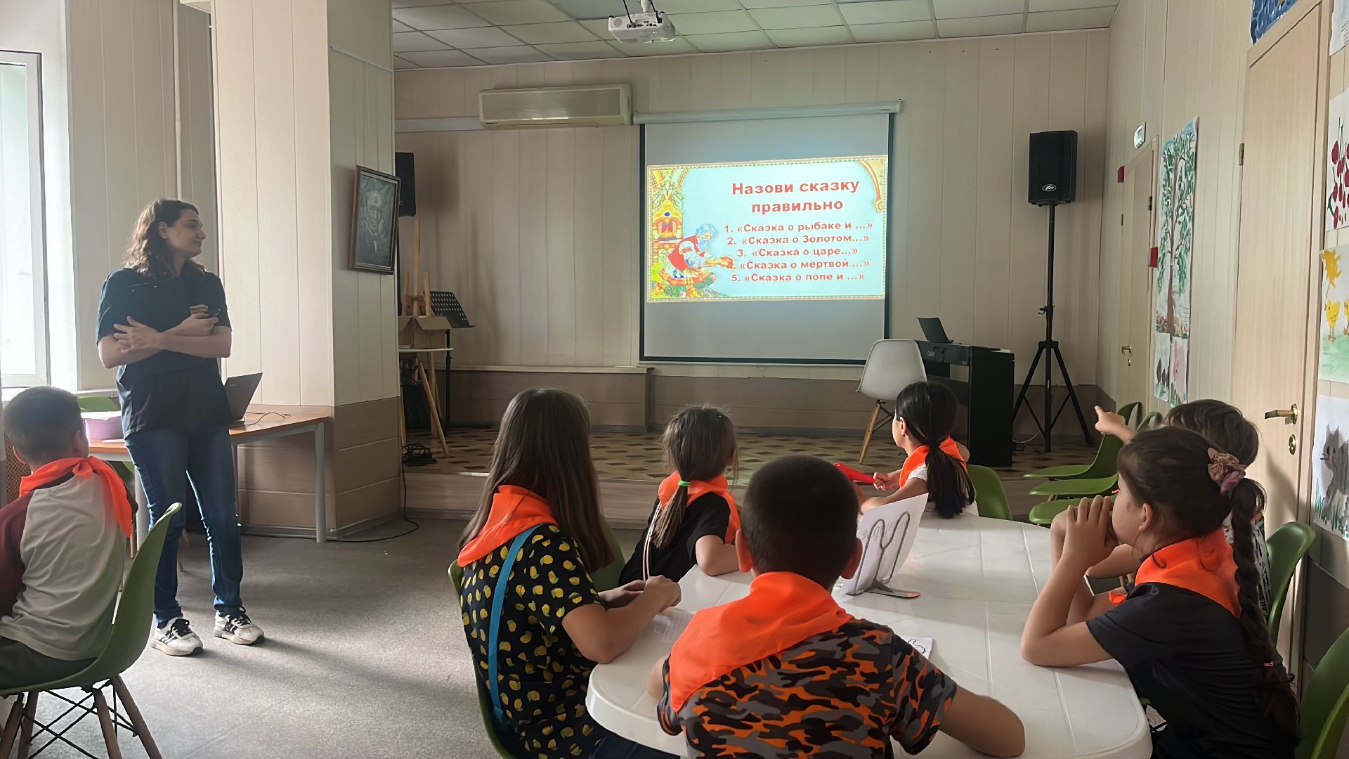 дети, лагерь, школьный лагерь, детский лагерь, библиотека, квиз, программа для детей,