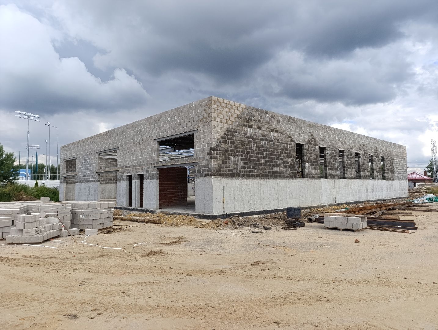 Бронницы, Строят ФОК, Физкультурно-оздоровительный комплекс, Новый спорткомплекс в Бронницах,