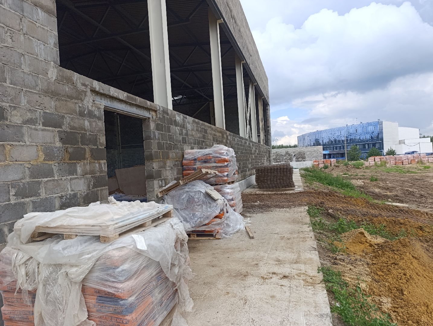 Бронницы, Строят ФОК, Физкультурно-оздоровительный комплекс, Новый спорткомплекс в Бронницах,