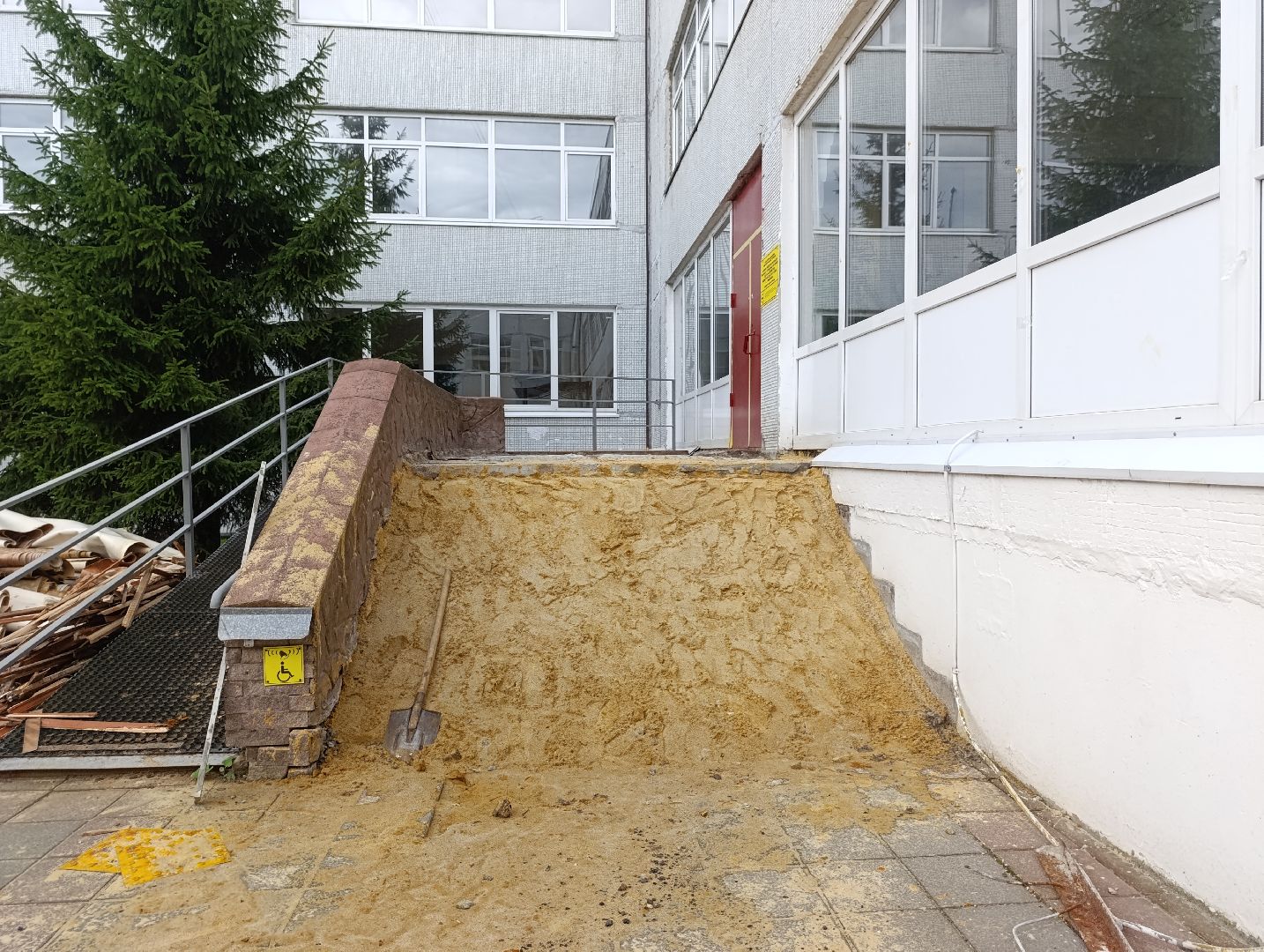 Бронницы, Подготовка школы к учебному году, Ремонт школы Тимофеева, Ремонт школы в Бронницах,