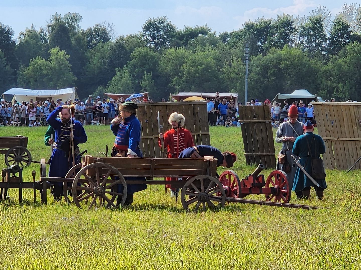 Чехов, село Молоди, фестиваль Гуляй город, Молодинская битва, реконструкция сражения, военно-исторические клубы, мастер классы,