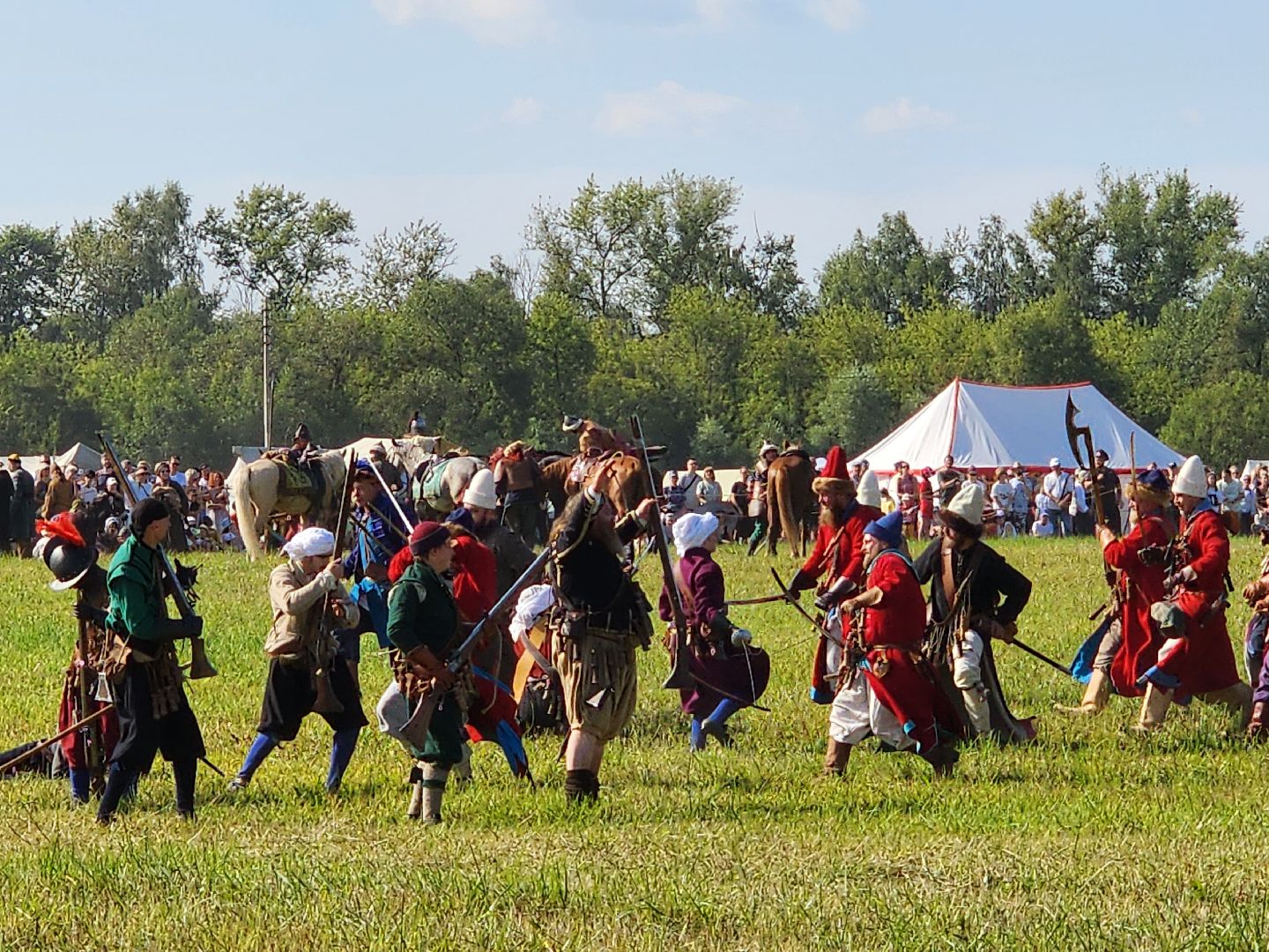 Чехов, село Молоди, фестиваль Гуляй город, Молодинская битва, реконструкция сражения, военно-исторические клубы, мастер классы,