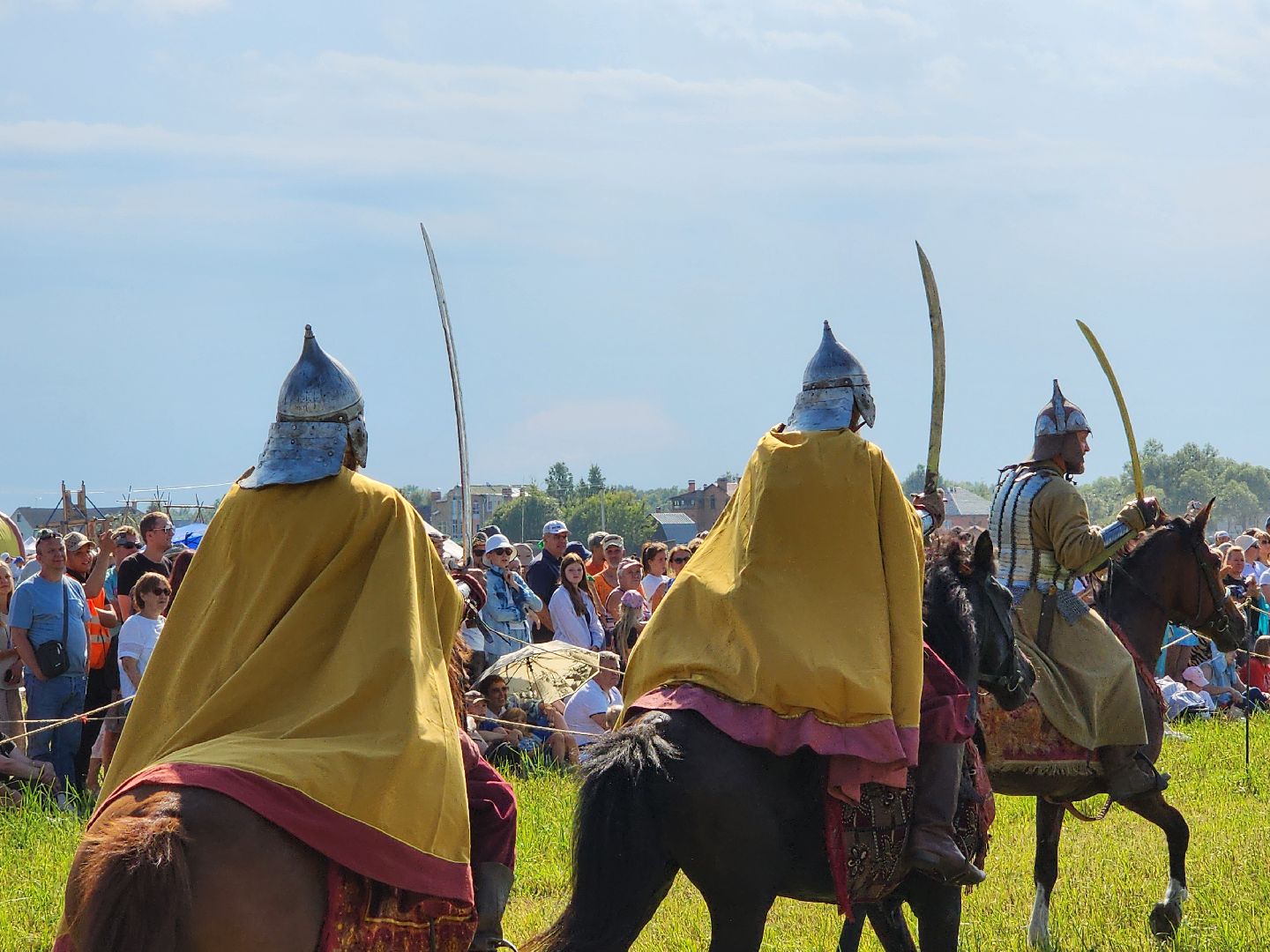 Чехов, село Молоди, фестиваль Гуляй город, Молодинская битва, реконструкция сражения, военно-исторические клубы, мастер классы,