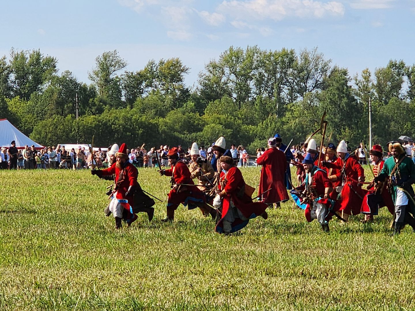 Чехов, село Молоди, фестиваль Гуляй город, Молодинская битва, реконструкция сражения, военно-исторические клубы, мастер классы,