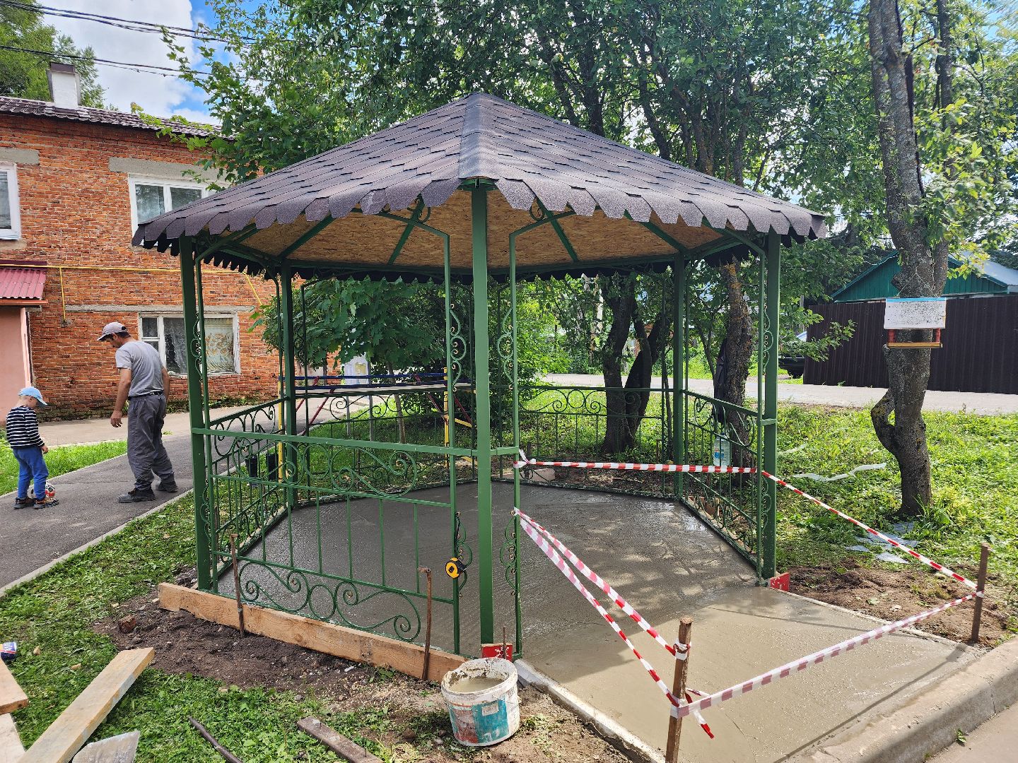 волоколамск, Спасс, беседка,