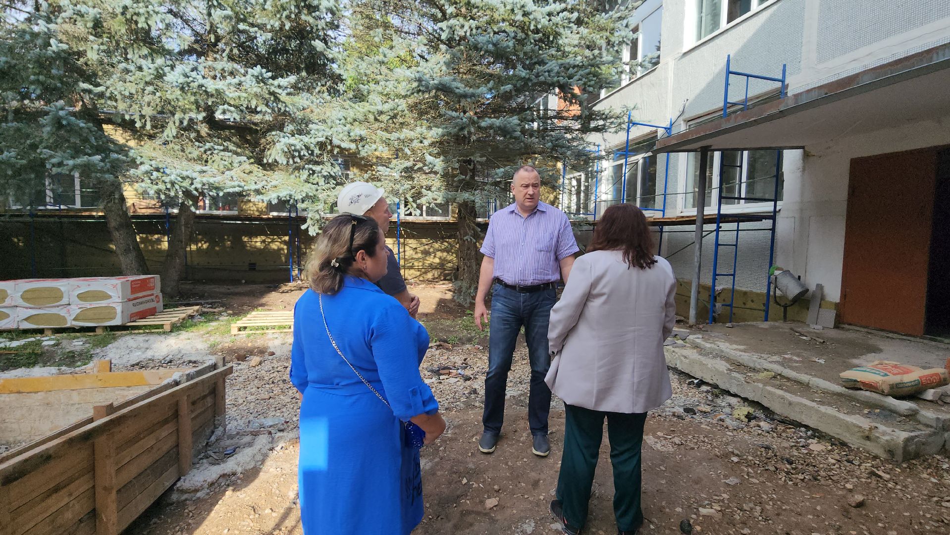 серпухов, поселок пролетарский, ремонт детского сада, образование, строительство,