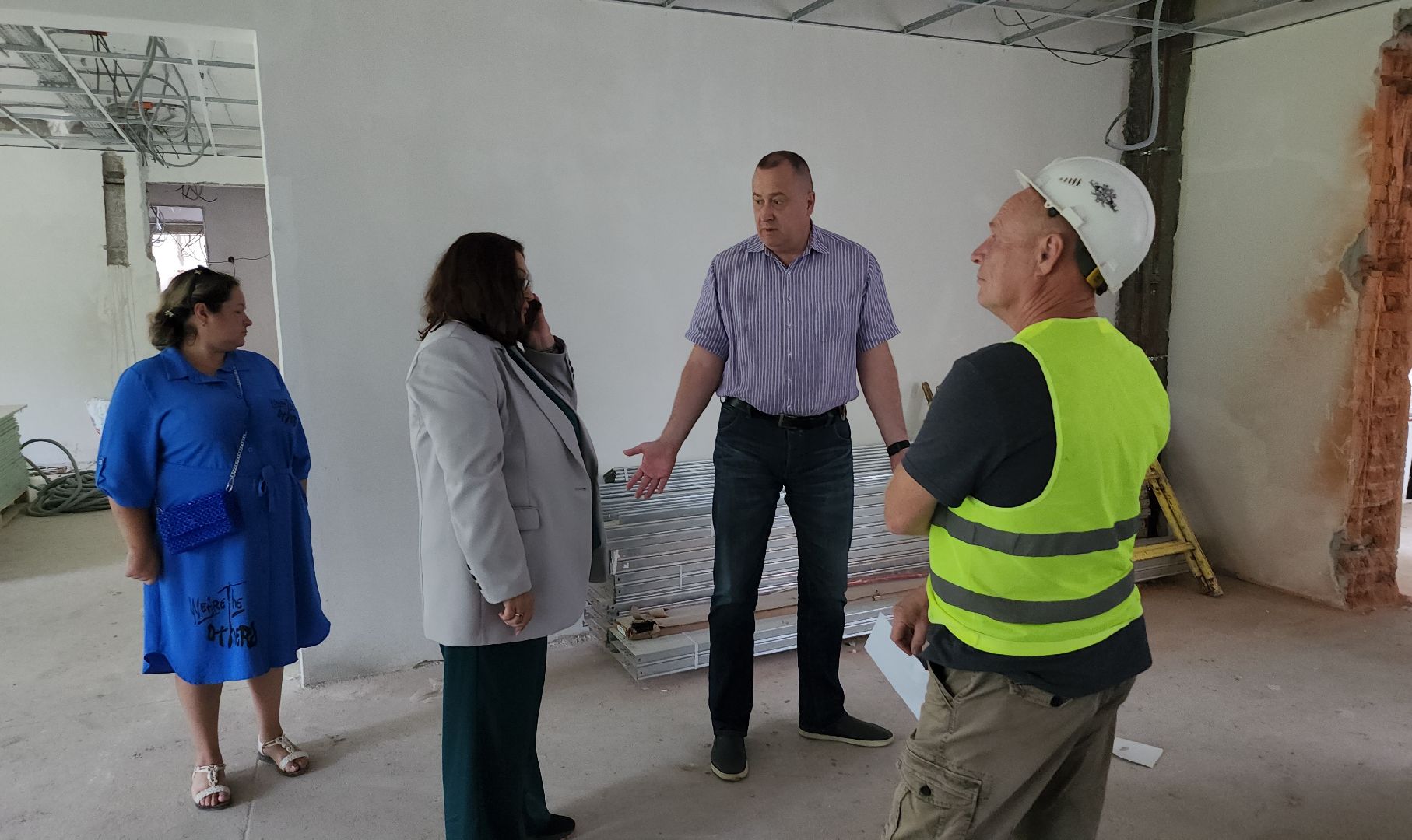 серпухов, поселок пролетарский, ремонт детского сада, образование, строительство,