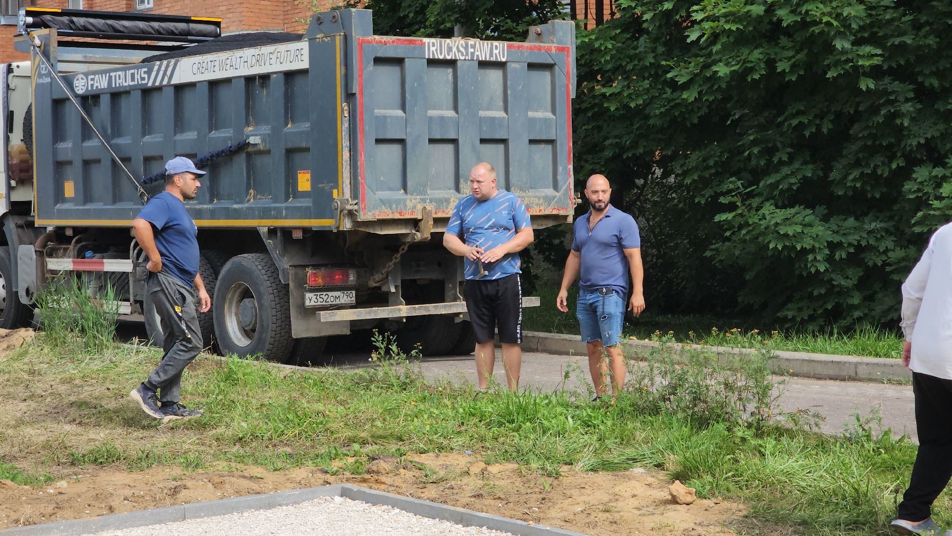 Егорьевск, благоустройство, детские игровые площадки, дети, игры, стройка, асфальт,