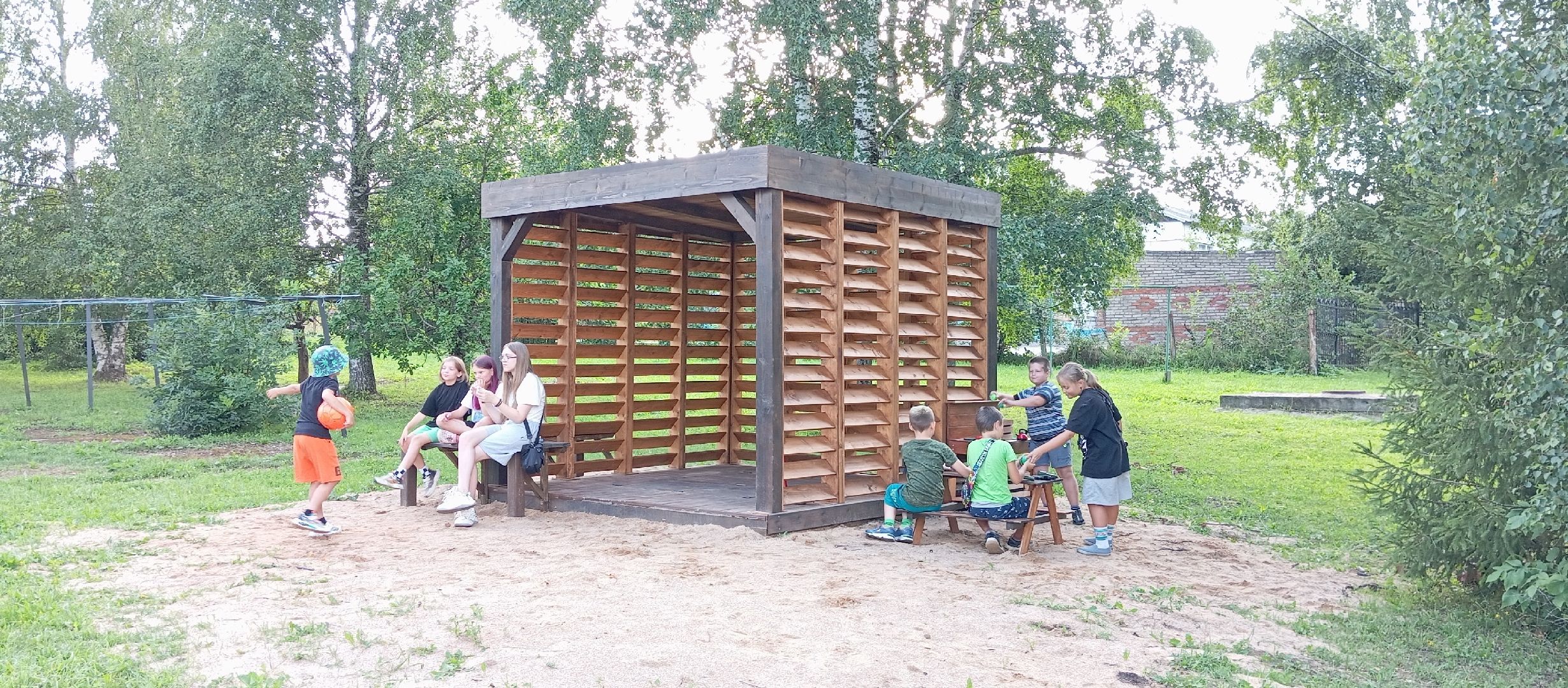 шаховская, песочница, дети,