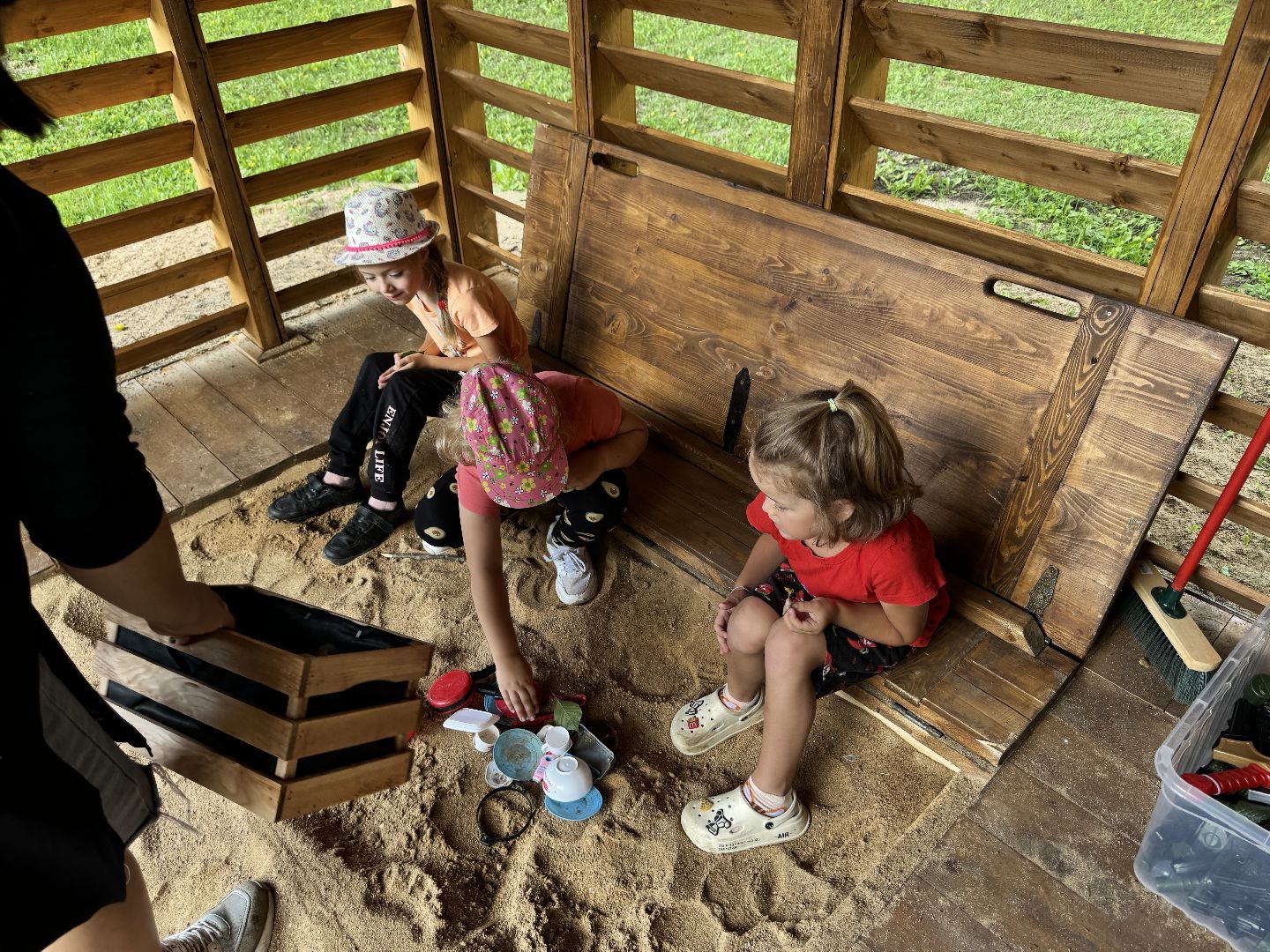 шаховская, песочница, дети,