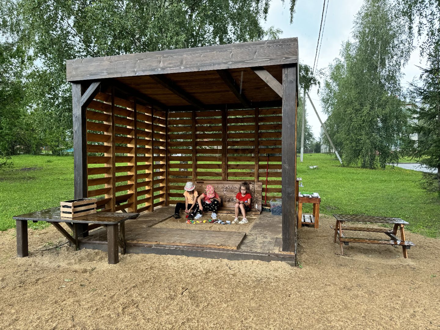 шаховская, песочница, дети,