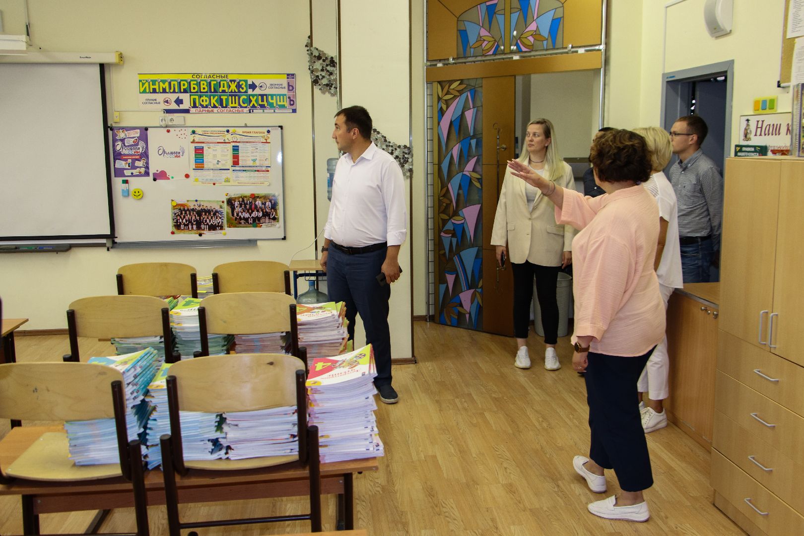 дзержинский, Андроник Пак, образование в подмосковье, готовность к открытию 1 сентября, парус, Юлия Шабанова, Оксана Щемерова, Дарья Батурина,