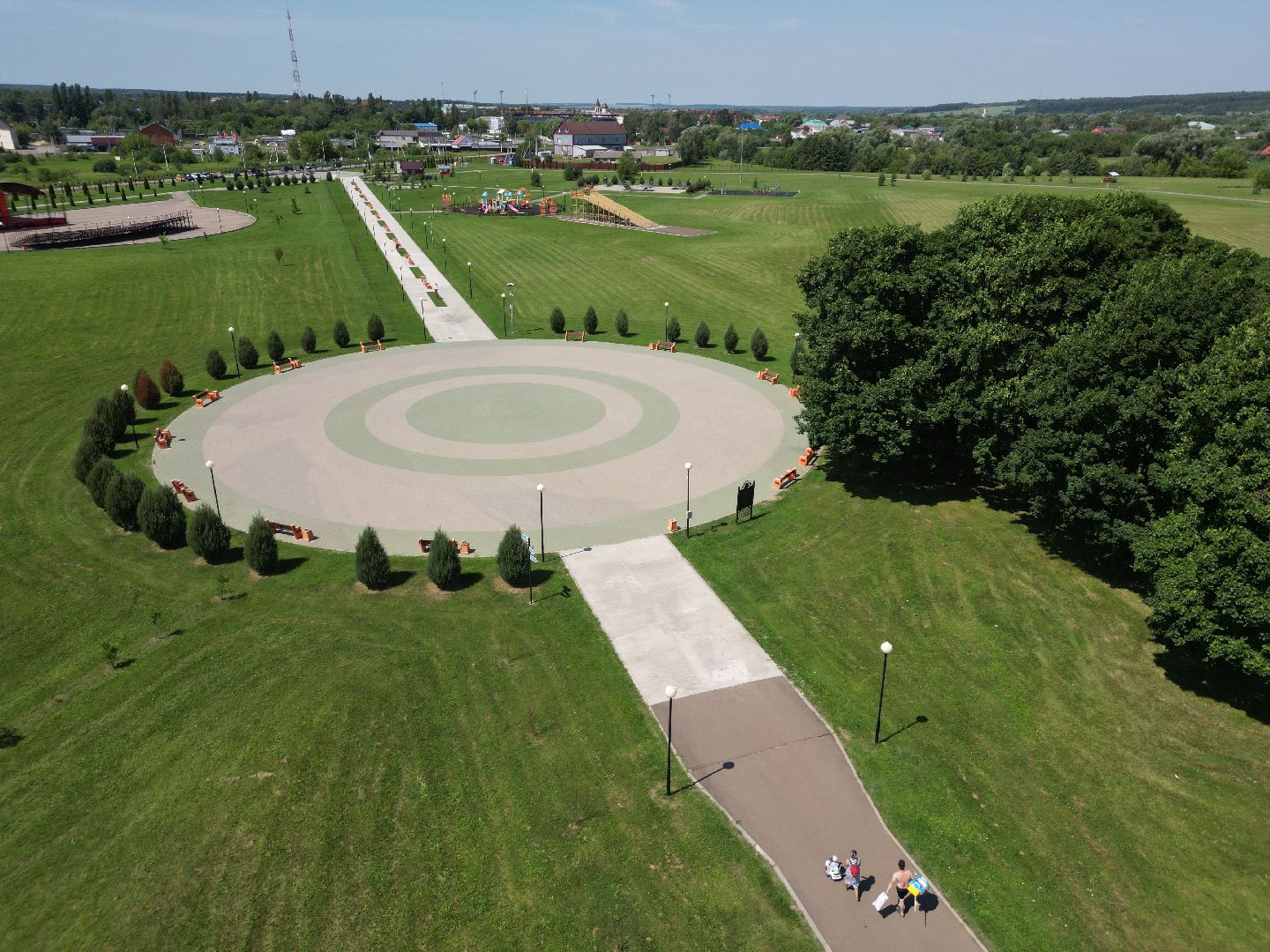 видео с коптера, серебряные пруды, парк, благоустройство,