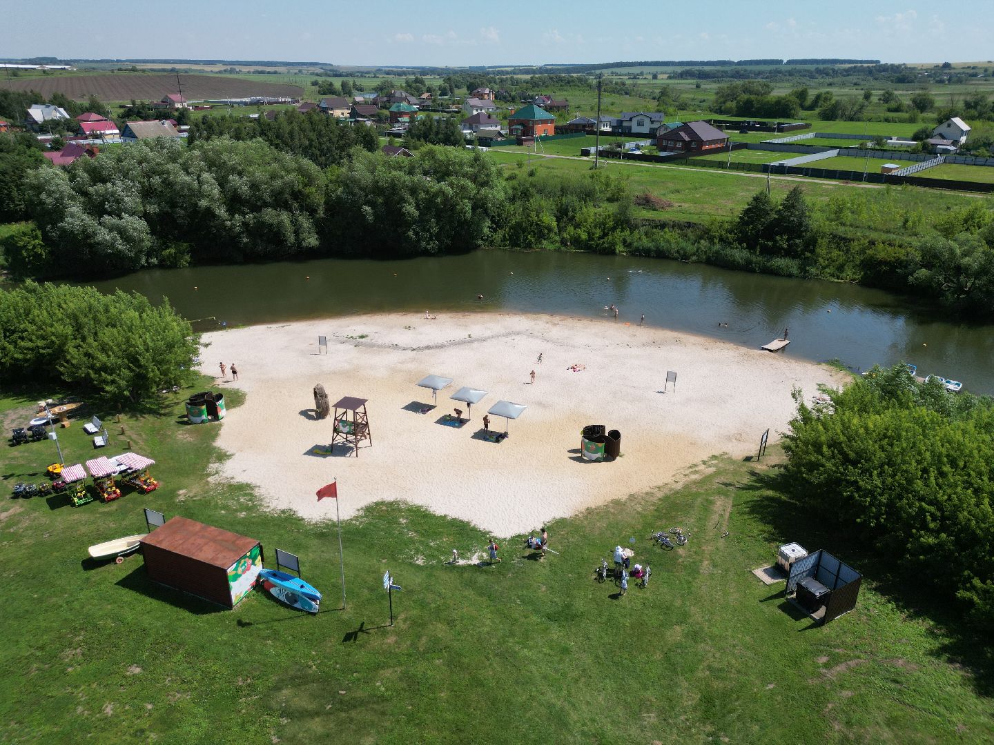 видео с коптера, серебряные пруды, парк, благоустройство,