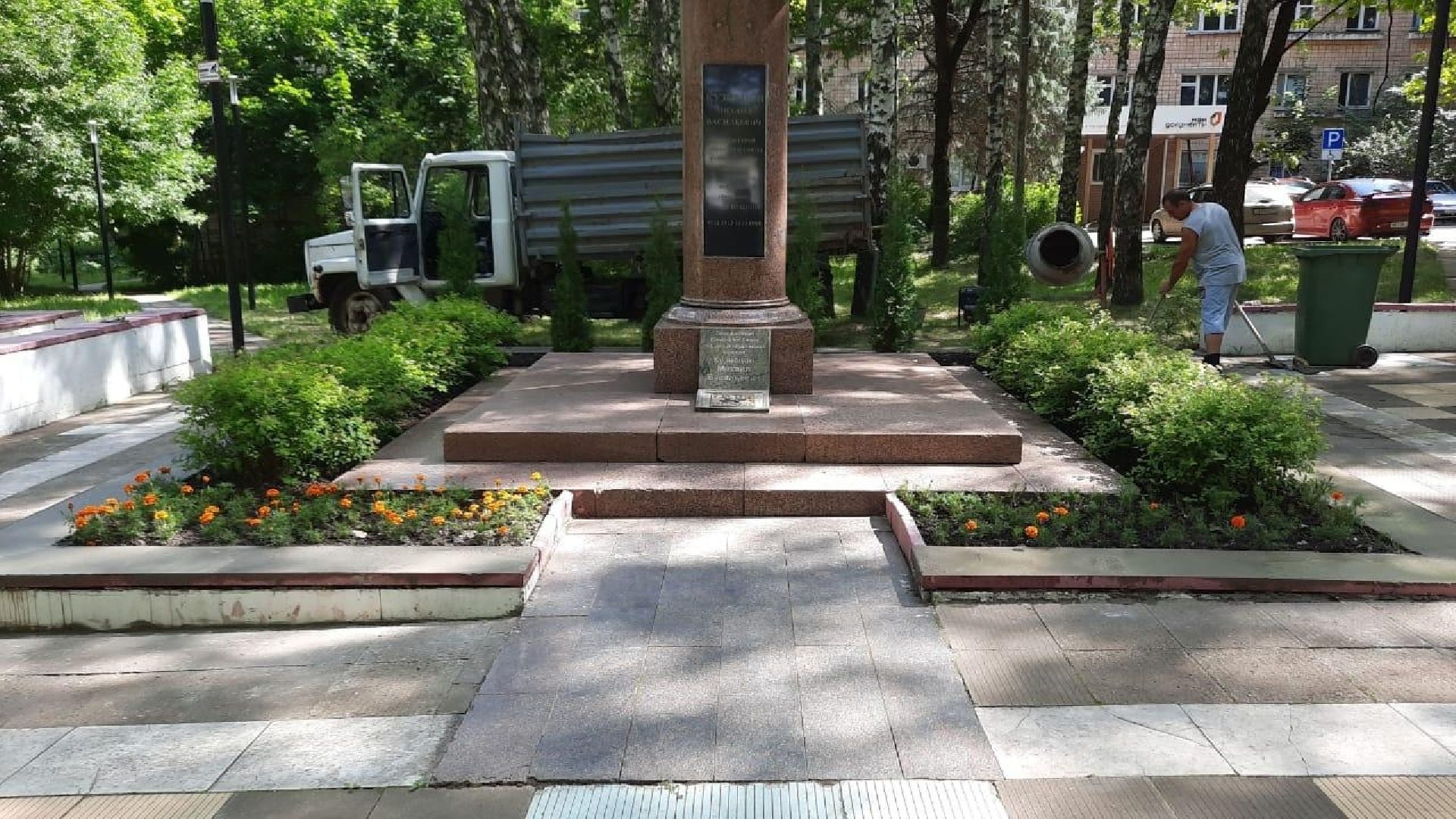 пущино, серпухов, благоустройство, растения,