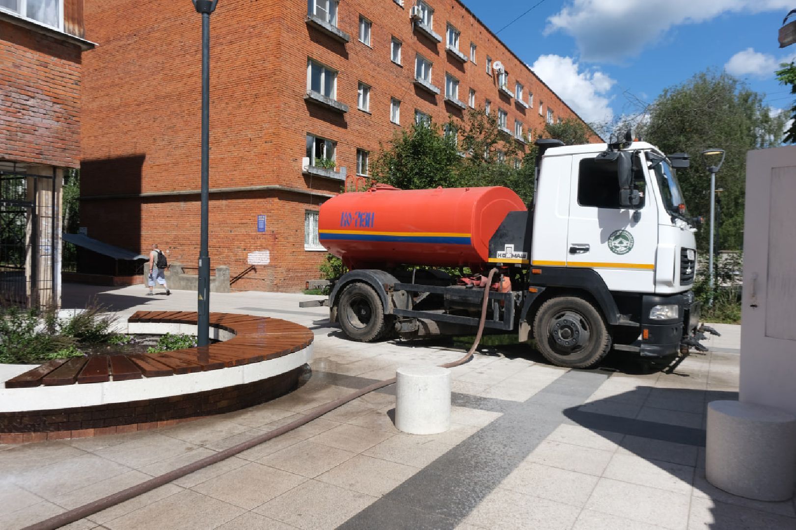 пущино, серпухов, благоустройство, растения,