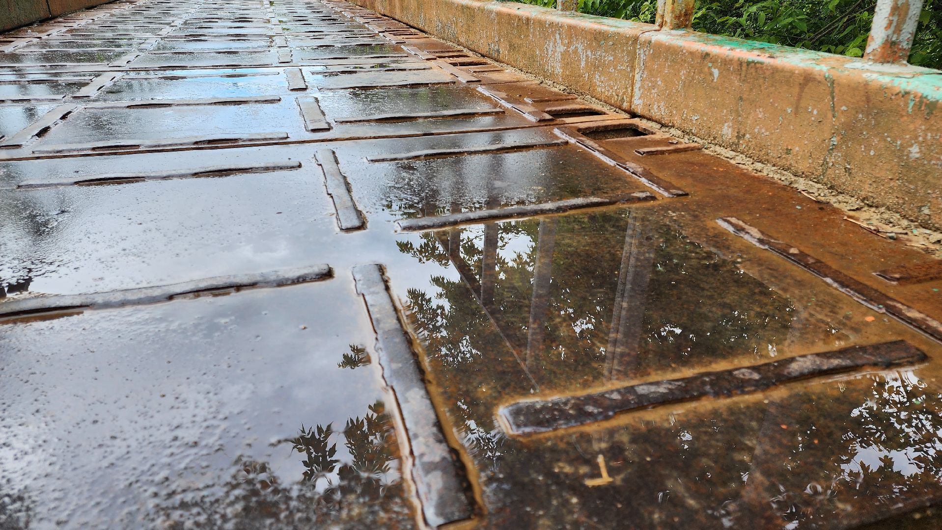 кашира, ледово, выездная администрация, покос территории, ремонт моста, уборка территории,