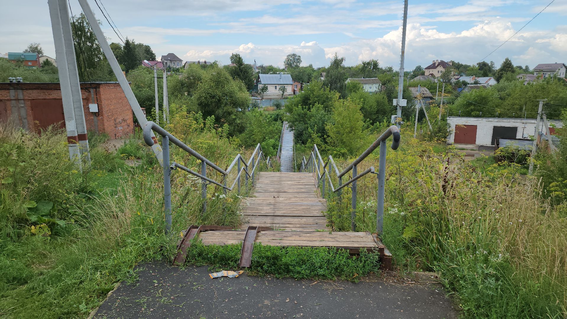 кашира, ледово, выездная администрация, покос территории, ремонт моста, уборка территории,