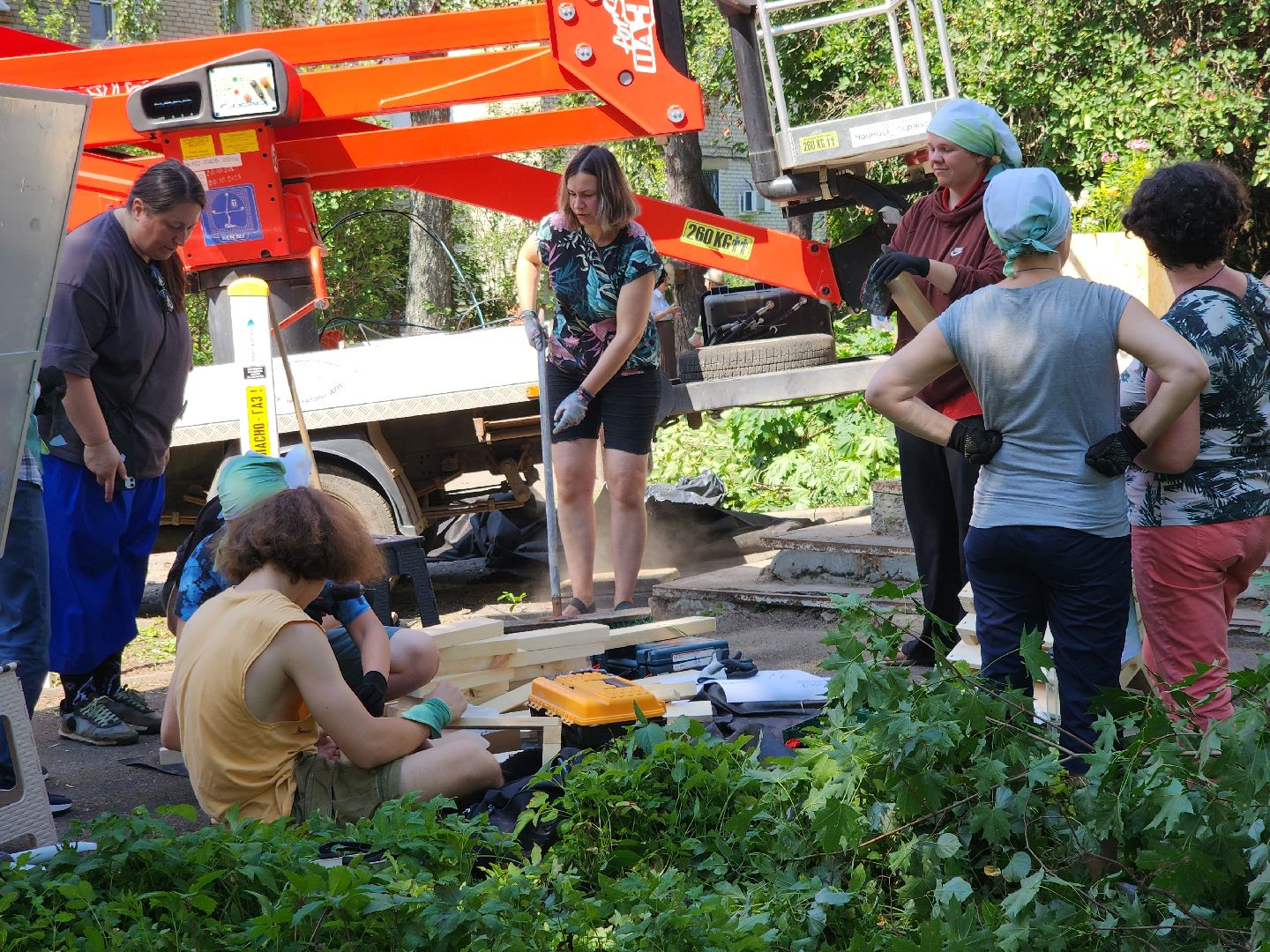 Черноголовка, оранжерея, Арт-субботник, жкх,