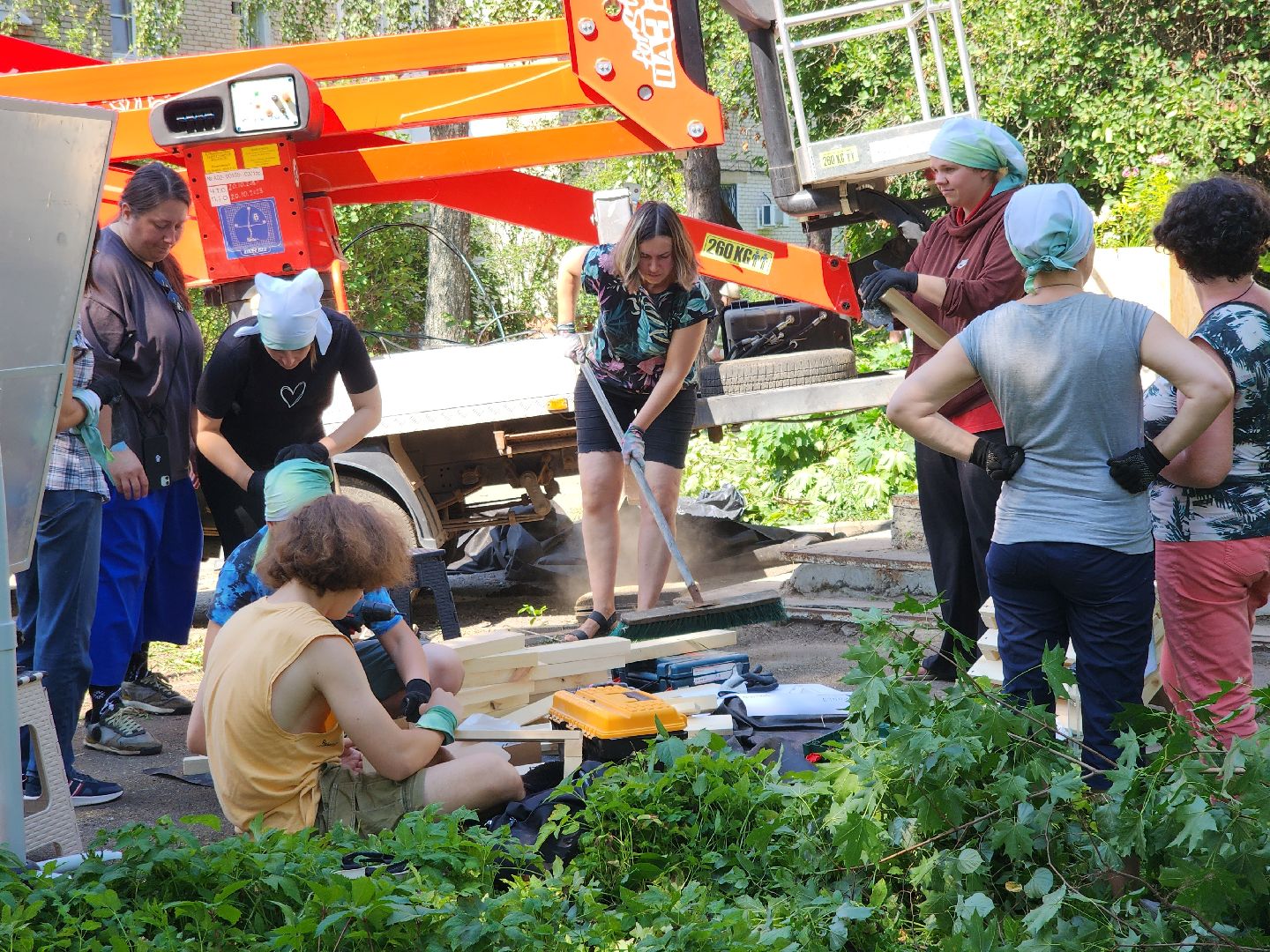 Черноголовка, оранжерея, Арт-субботник, жкх,