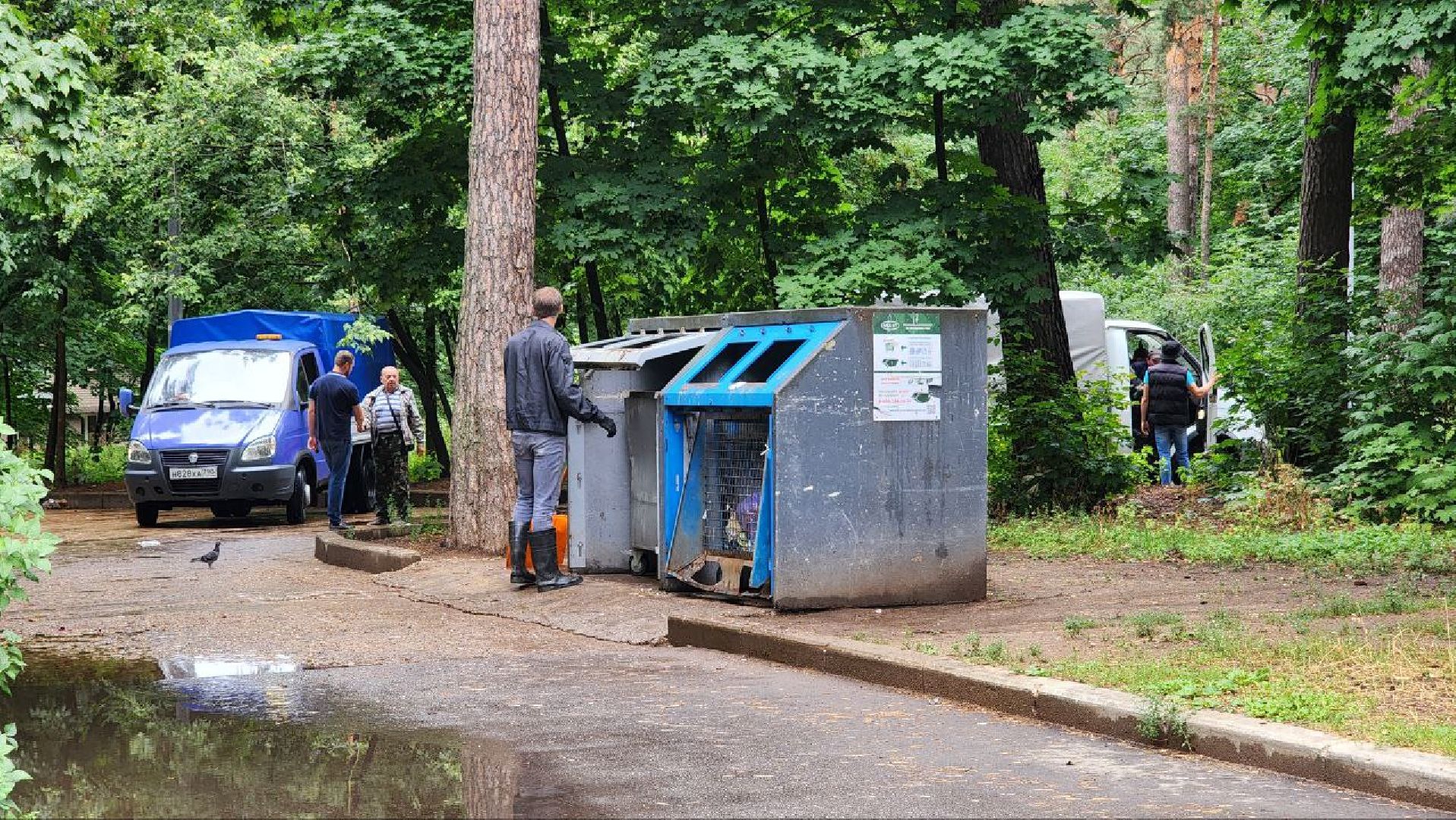 контейнерные площадки, ТБО, протвино, уборка, благоустройство,