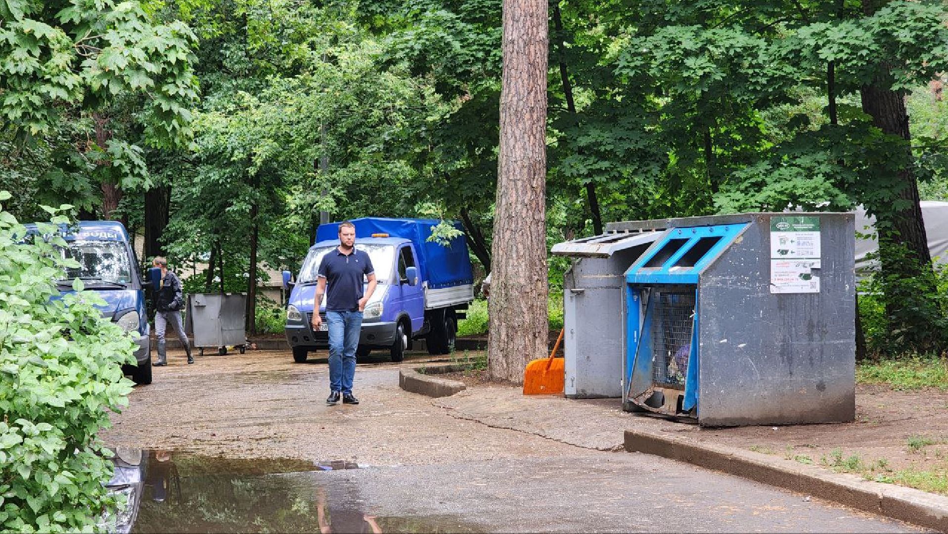 контейнерные площадки, ТБО, протвино, уборка, благоустройство,
