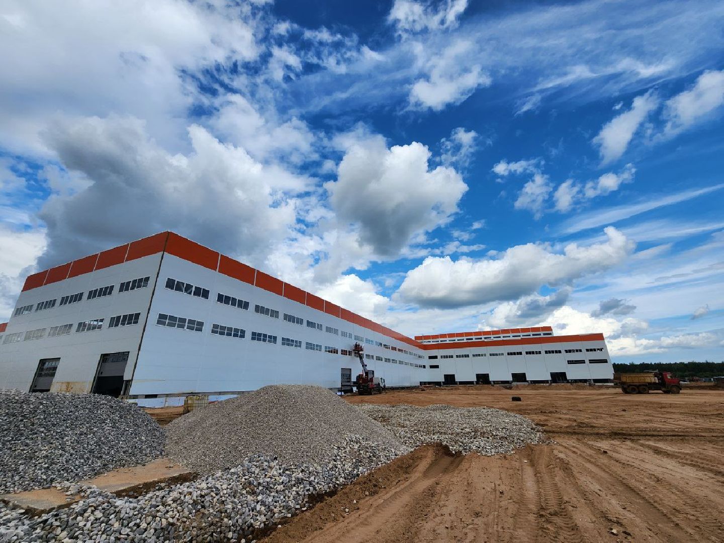 можайск, можайский городской округ, подмосковье, ДорХанМожайск, завод по производству минеральной ваты и строительных сэндвич-панелей, новый завод, строительство, экономика,