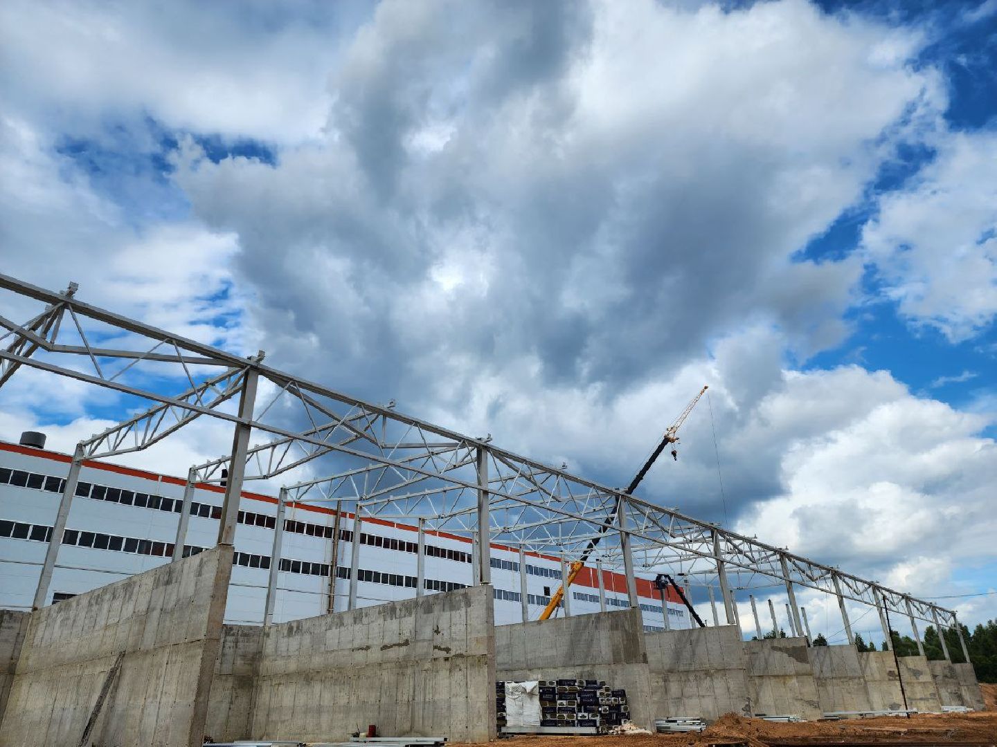 можайск, можайский городской округ, подмосковье, ДорХанМожайск, завод по производству минеральной ваты и строительных сэндвич-панелей, новый завод, строительство, экономика,