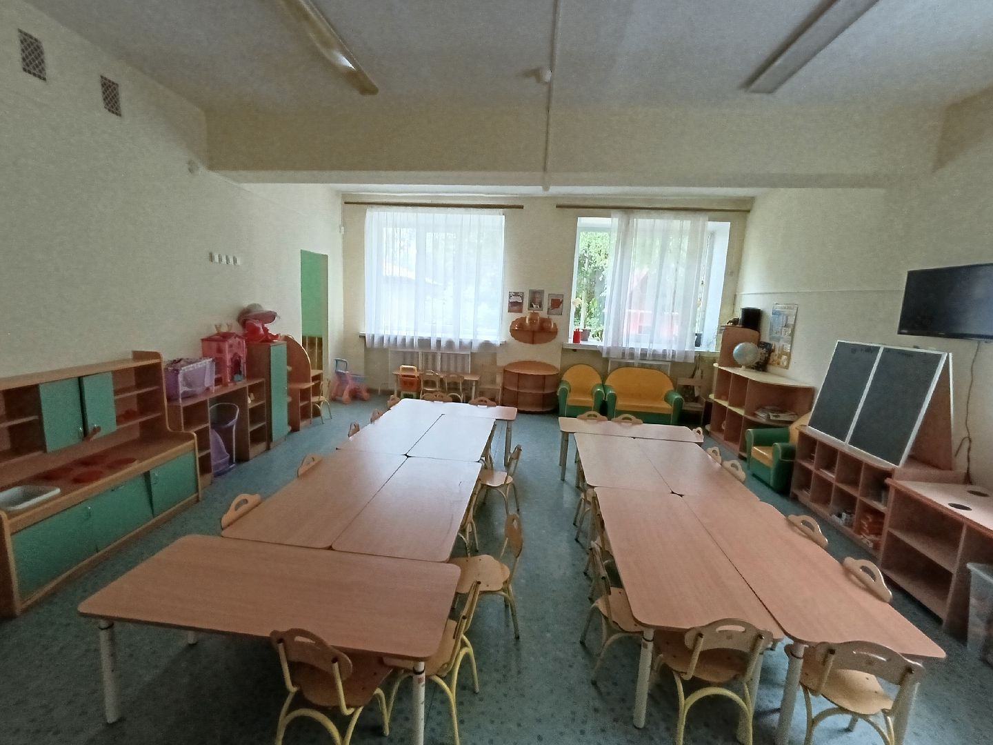 Бронницы, Детский сад Вишенка, Ремонт в дошкольном учреждении Бронниц, Подготовка к новому учебному году,