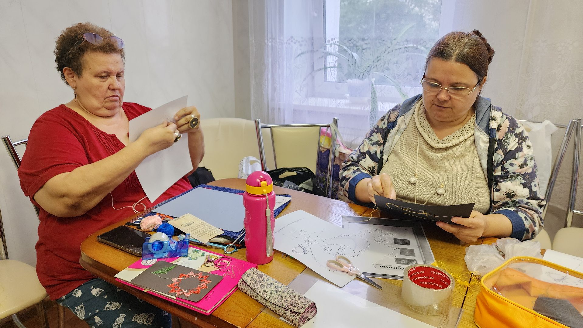 пушкино, активное долголетие, мастер-класс, вышивка, реабилитационный центр, социальная адаптация,