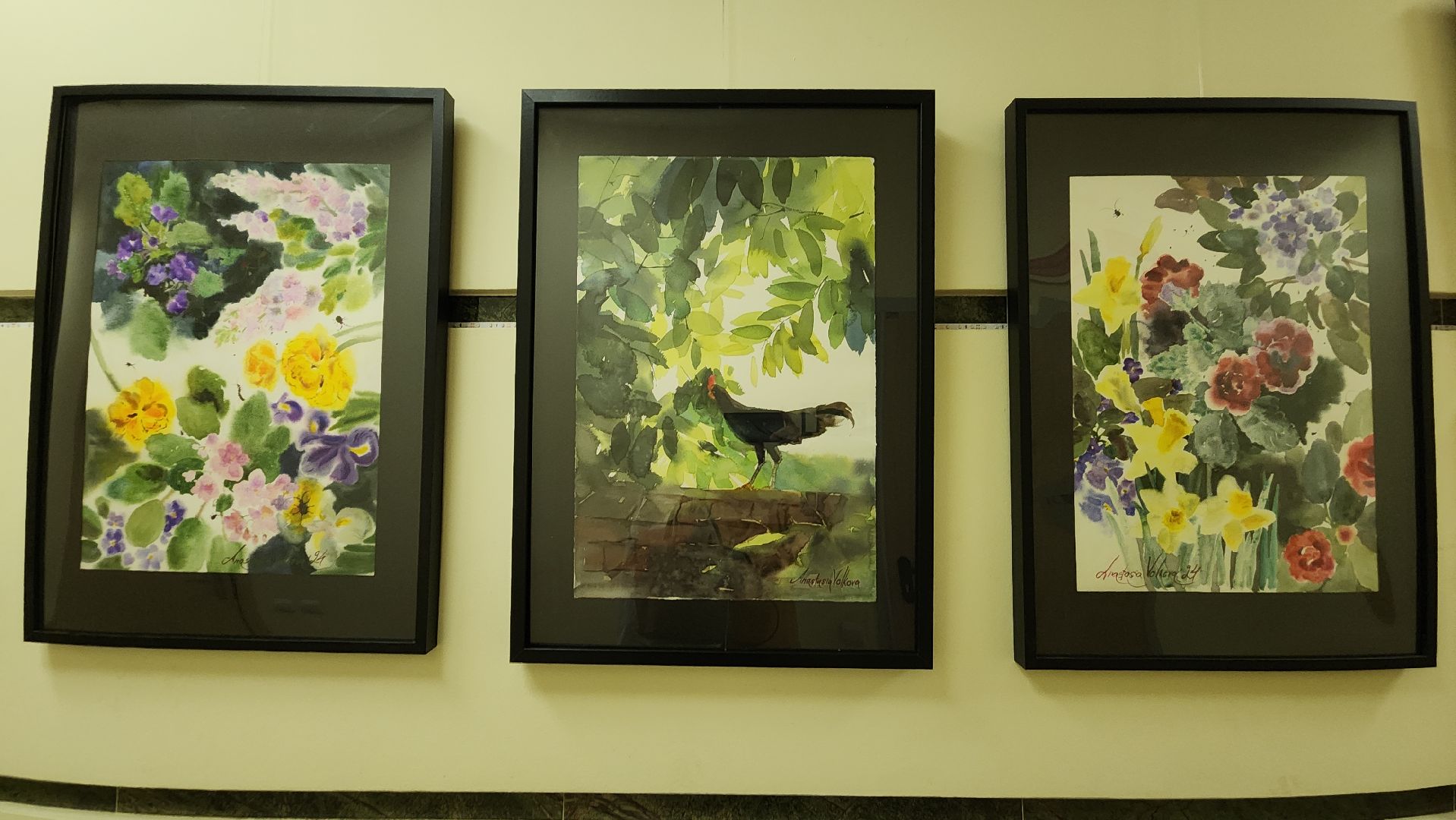 пушкино, художественная выставка, акварель, лето, живопись, культура подмосковья, художник,