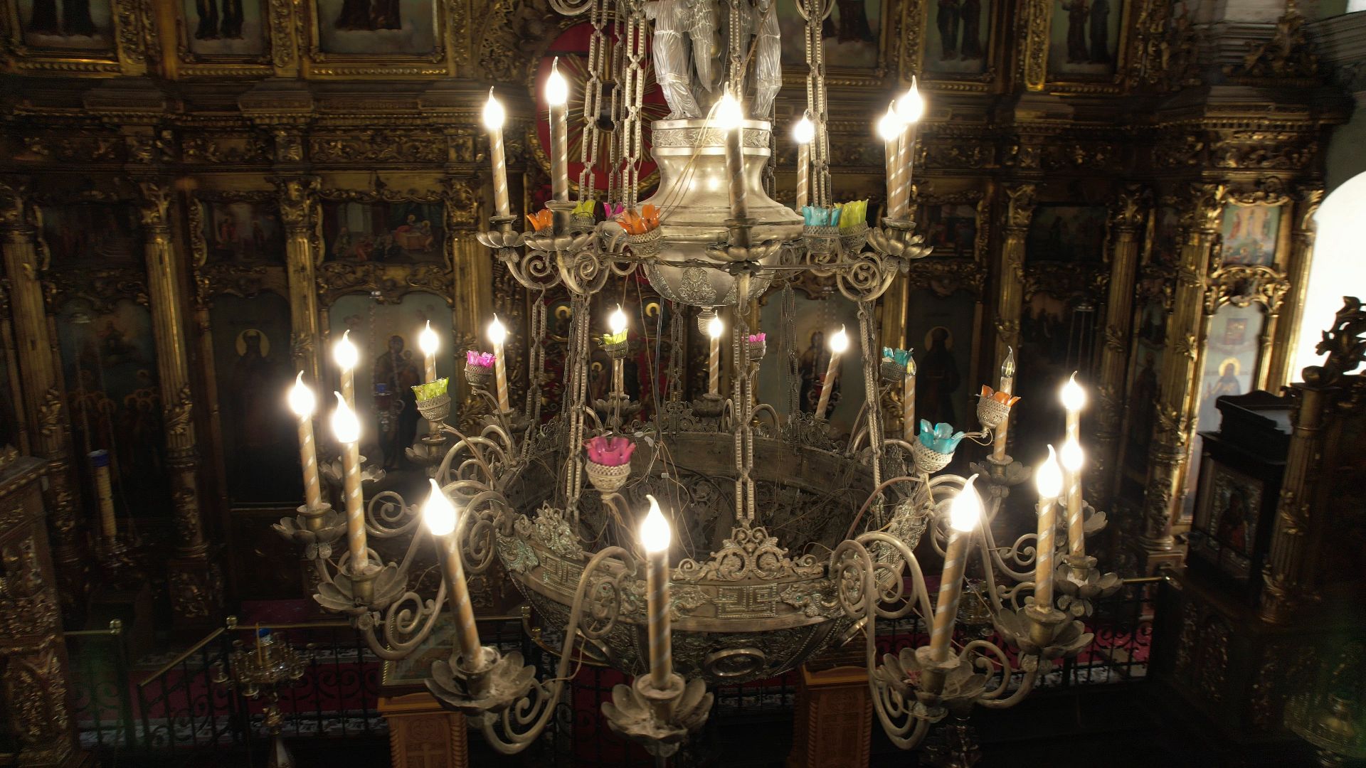 видео с коптера, церковь, храм,