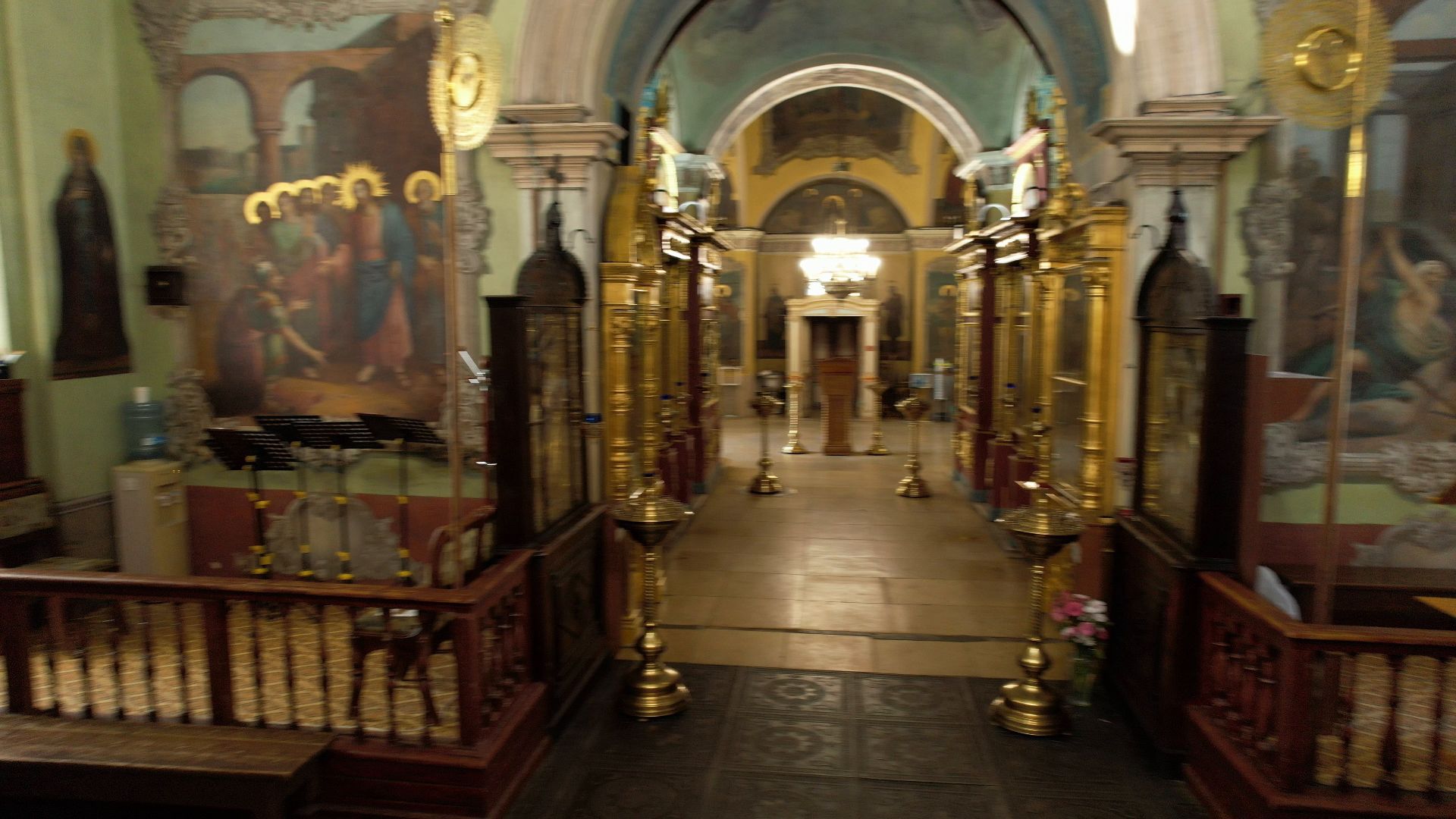 видео с коптера, церковь, храм,