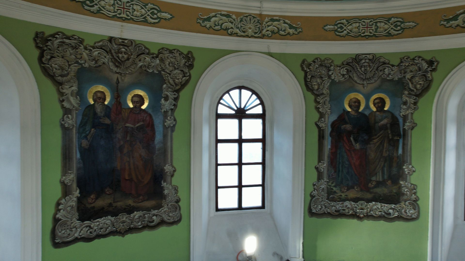 видео с коптера, церковь, храм,