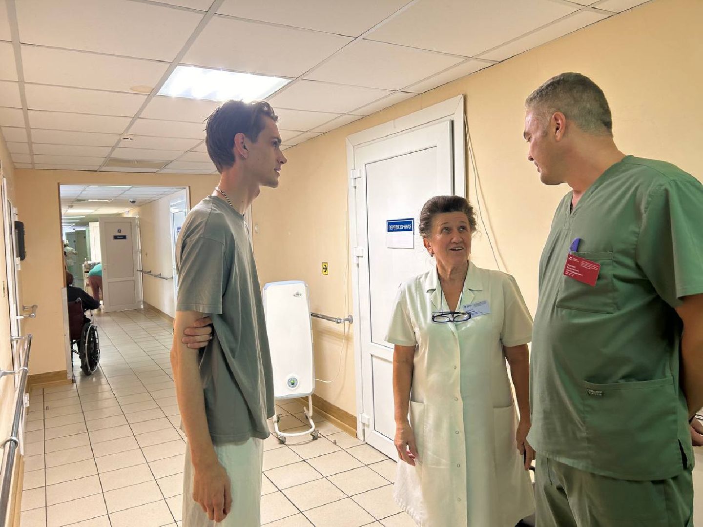 практика студентов, больница,