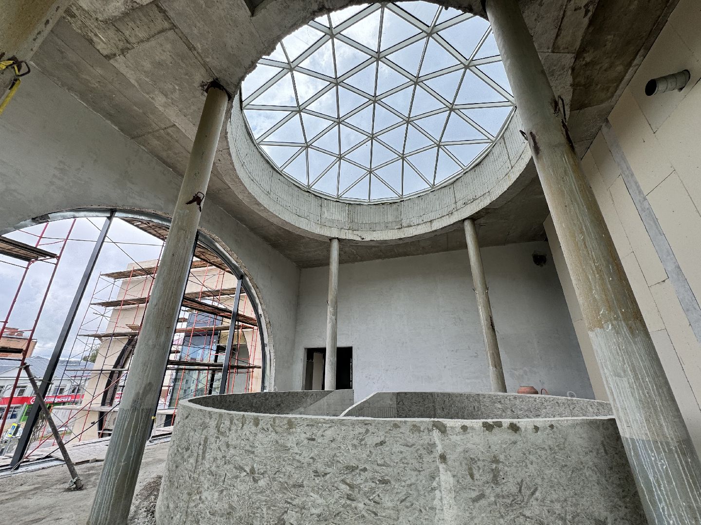 шаховская, дворец торжеств, строительство,